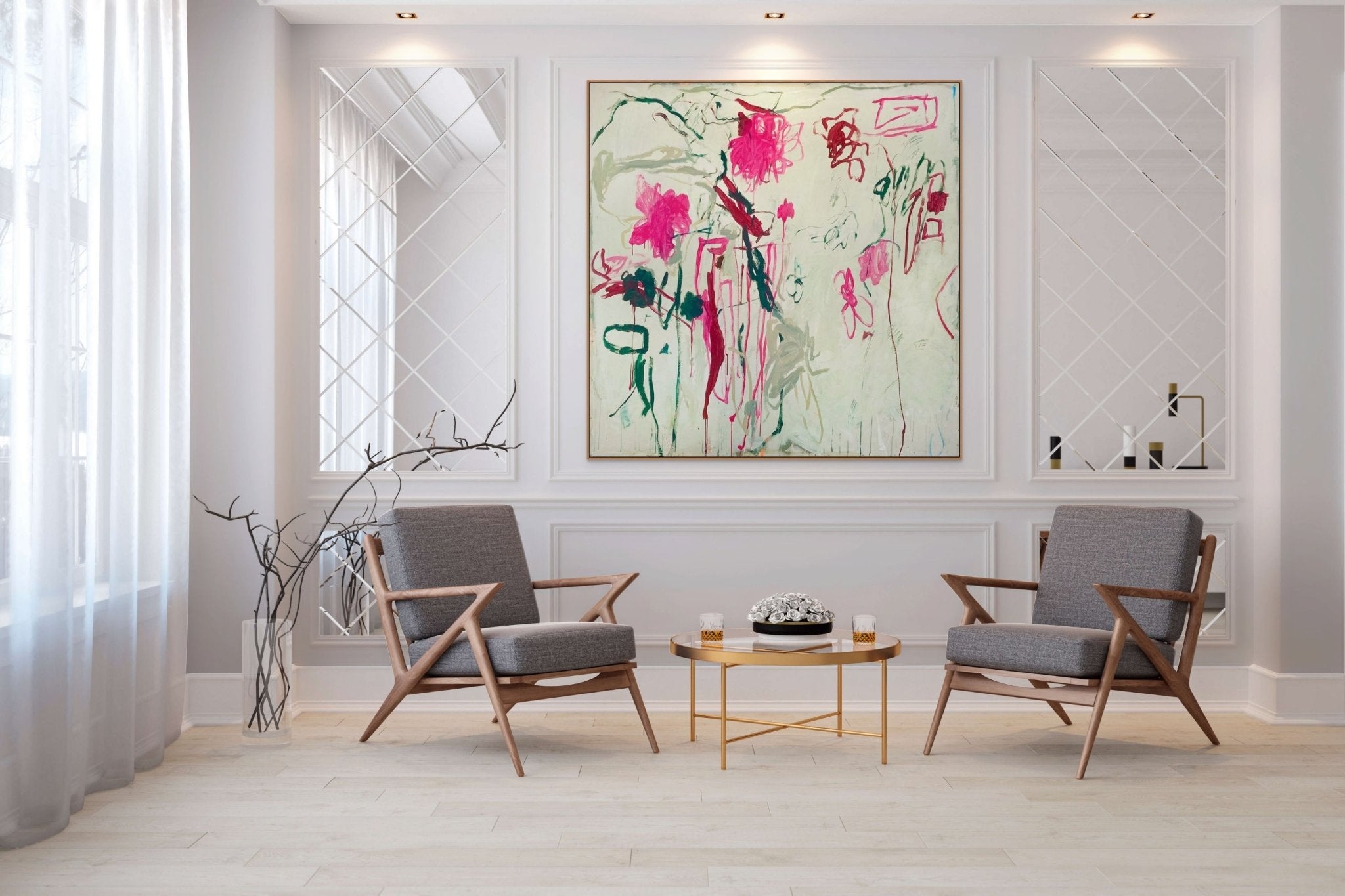 A Day is an Island - Macha Poynder - Abstract Painting - Ideelart