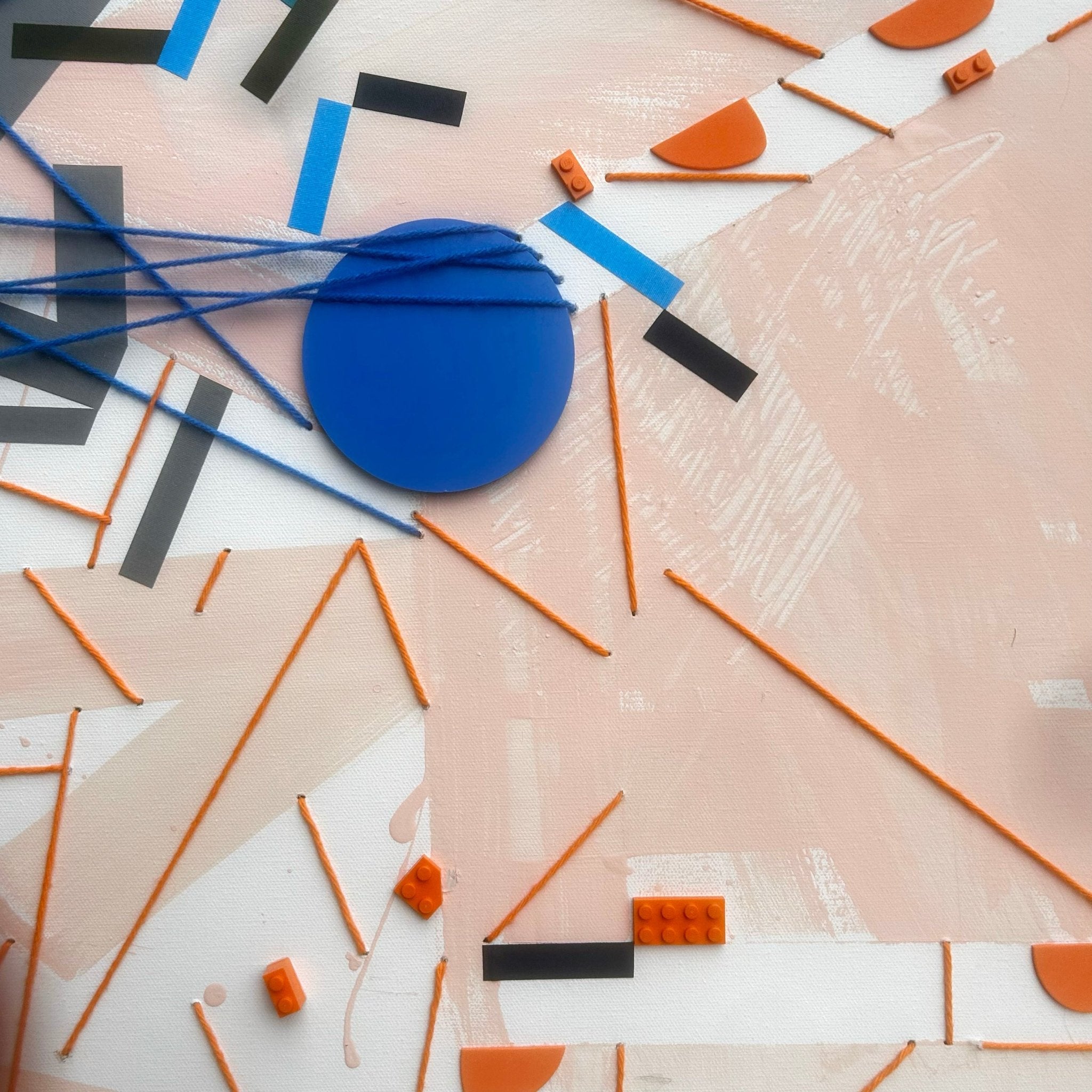 Sppuzzem - Philippe Halaburda - Abstract Painting - Ideelart