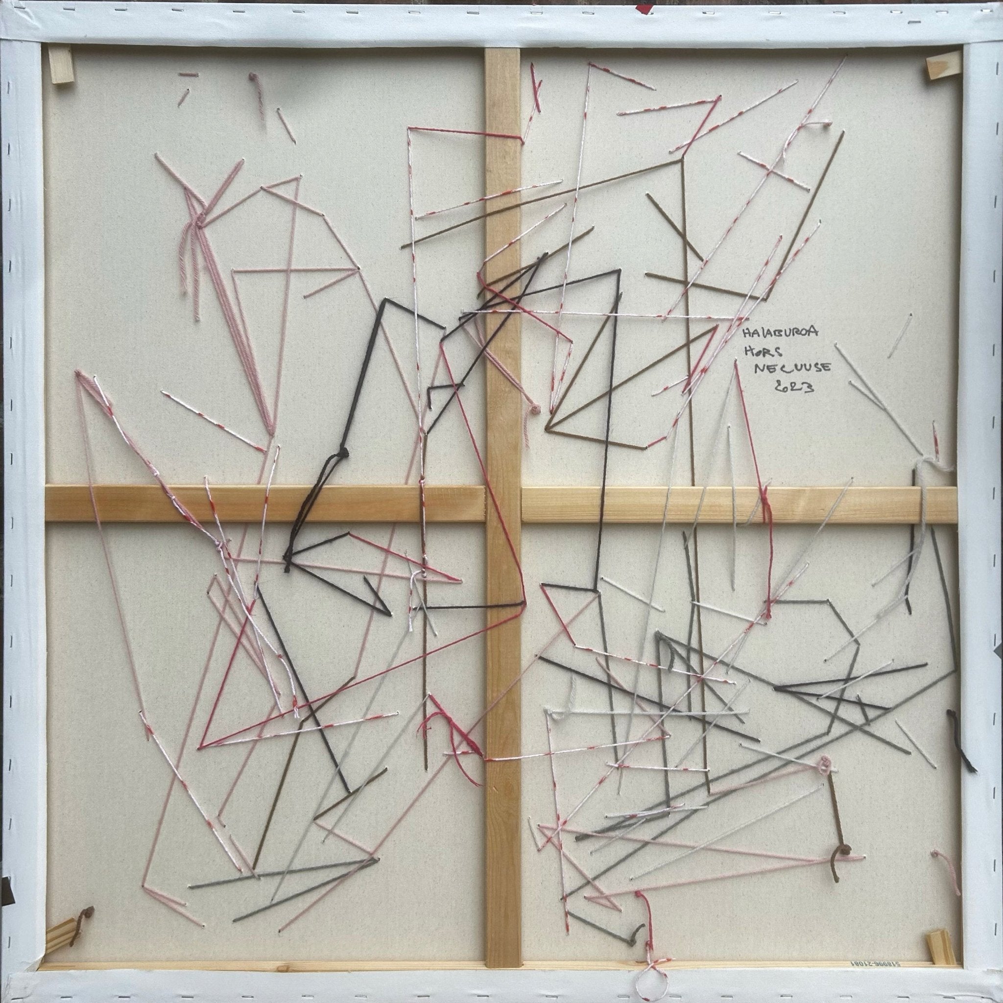 Hors Necuuse - Philippe Halaburda - Abstract Painting - Ideelart