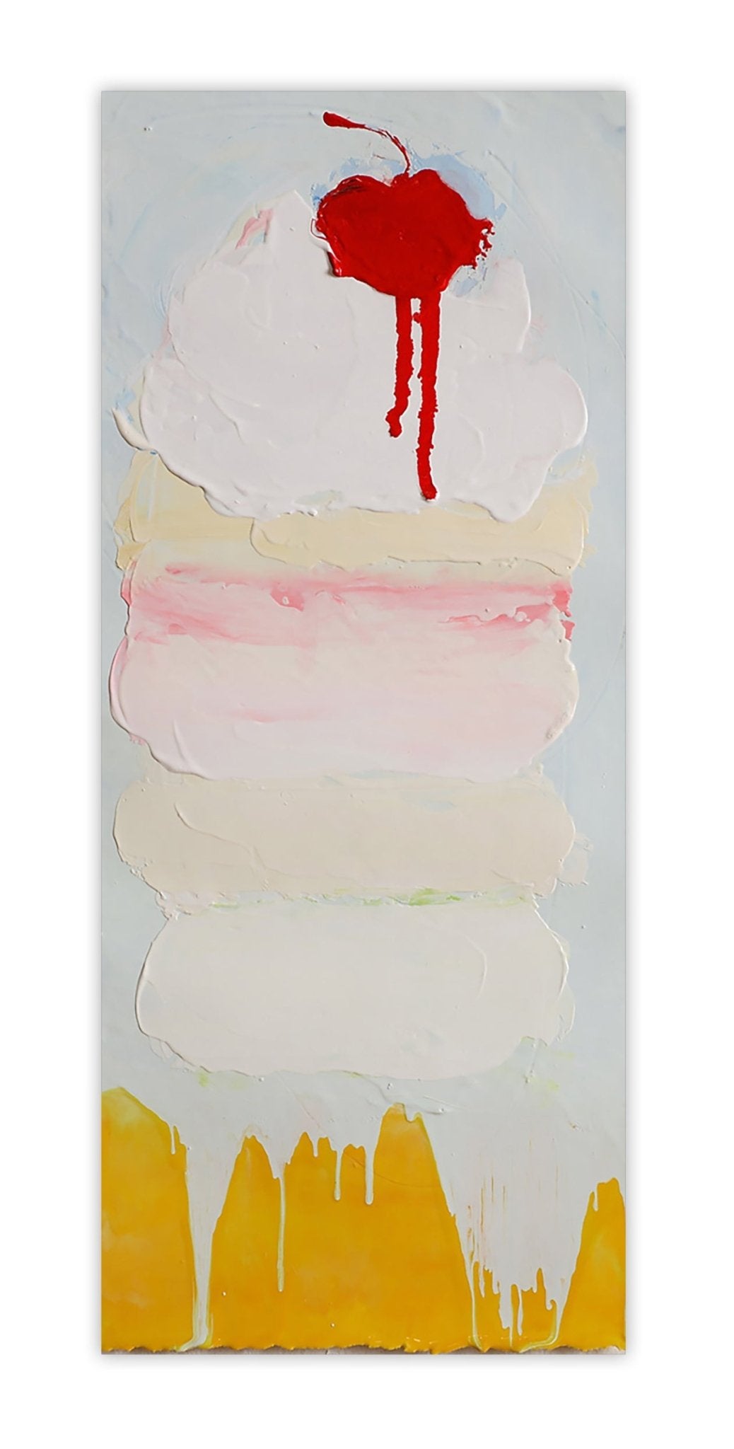 Incarnadine - Anya Spielman - Abstract Painting - Ideelart