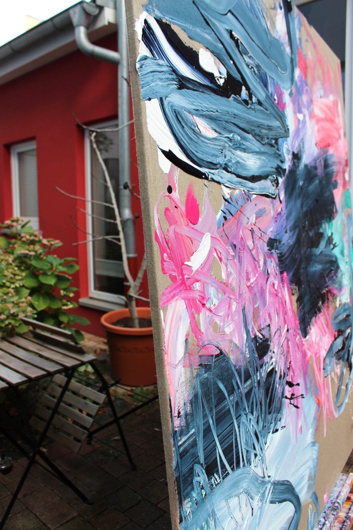 Drama Queen - Daniela Schweinsberg - Abstract Painting - Ideelart