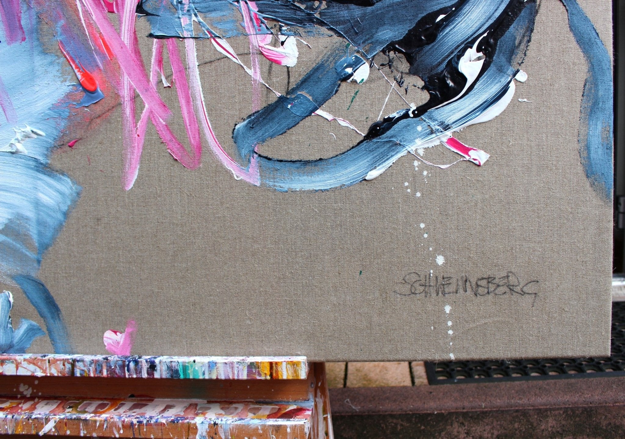 Drama Queen - Daniela Schweinsberg - Abstract Painting - Ideelart