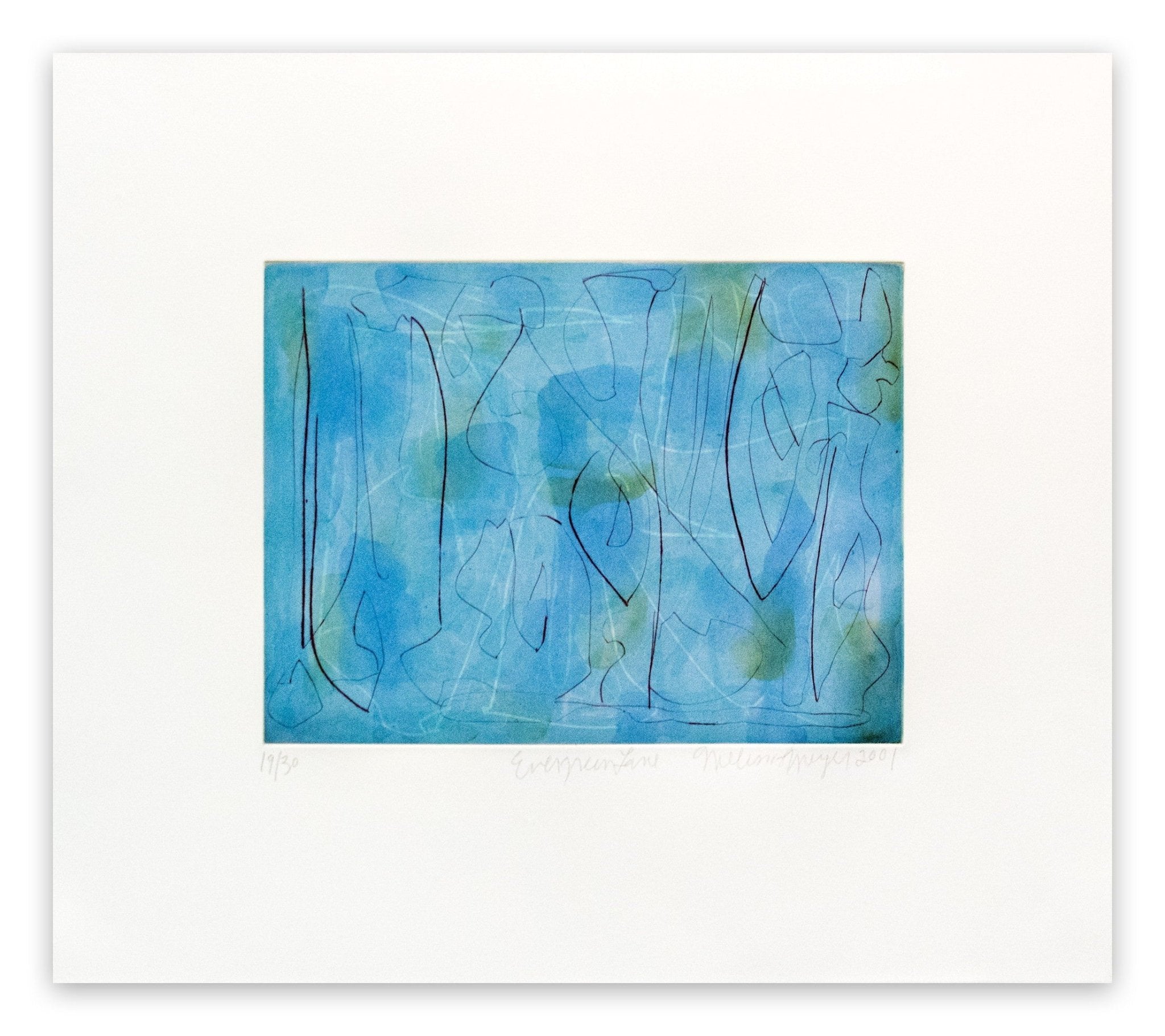 Evergreen Lane - Melissa Meyer - Abstract Prints - Ideelart