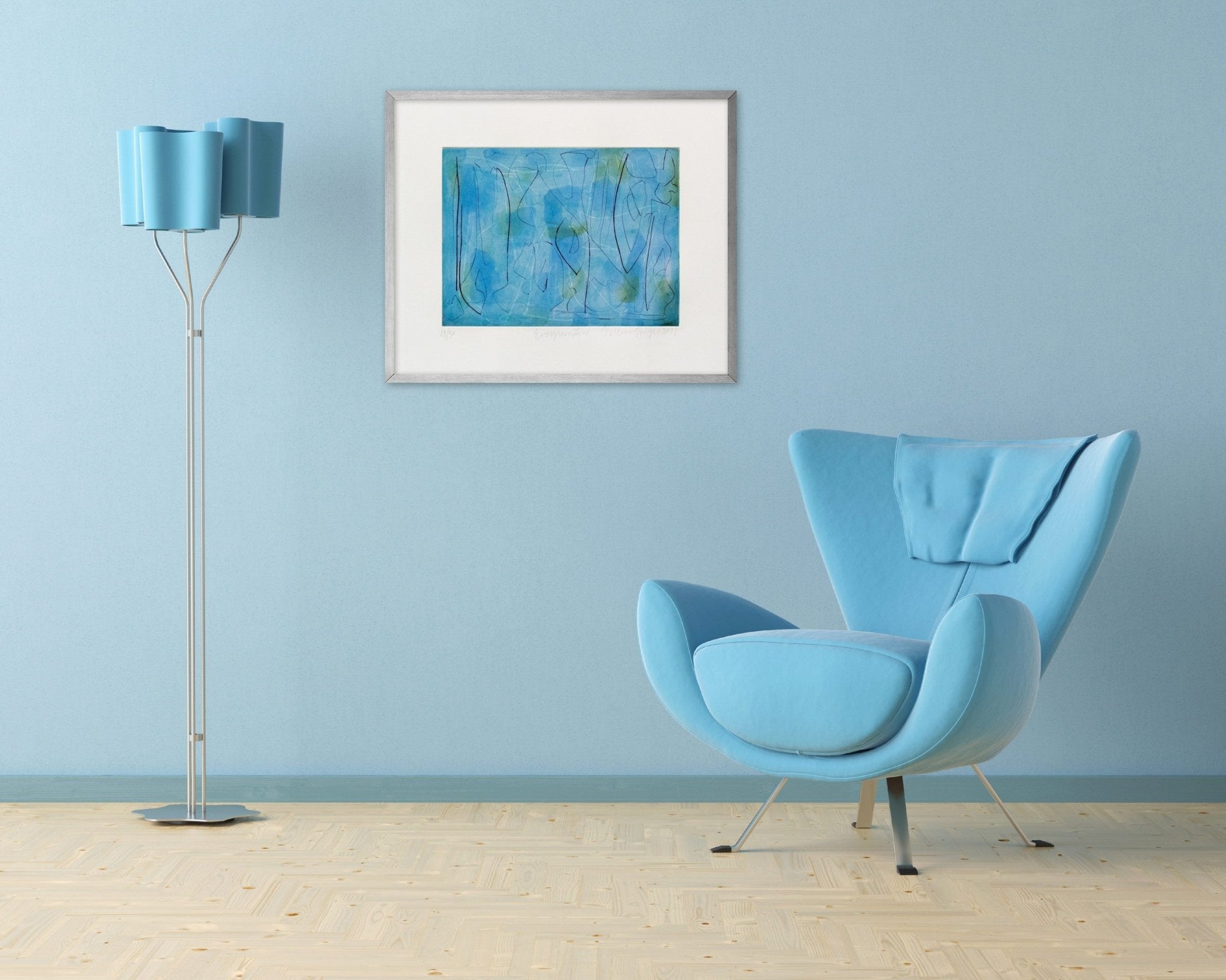 Evergreen Lane - Melissa Meyer - Abstract Prints - Ideelart