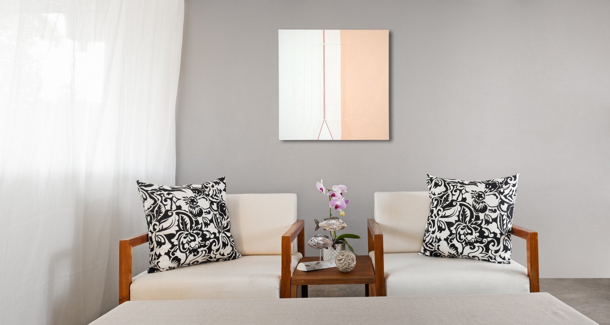 Tease 3 - Holly Miller - Abstract Painting - Ideelart