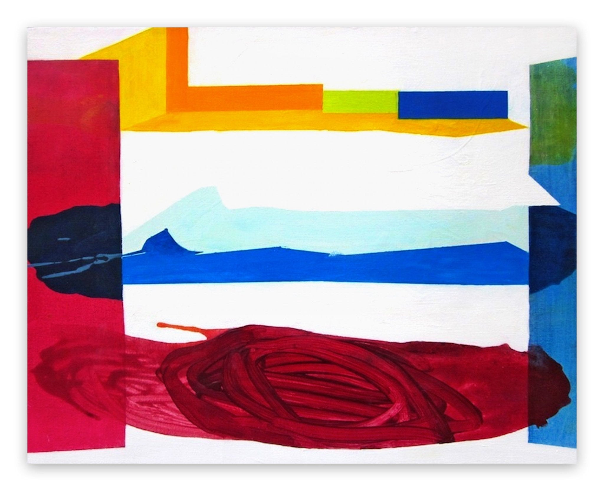 Span - Laura Newman - Abstract Painting - Ideelart