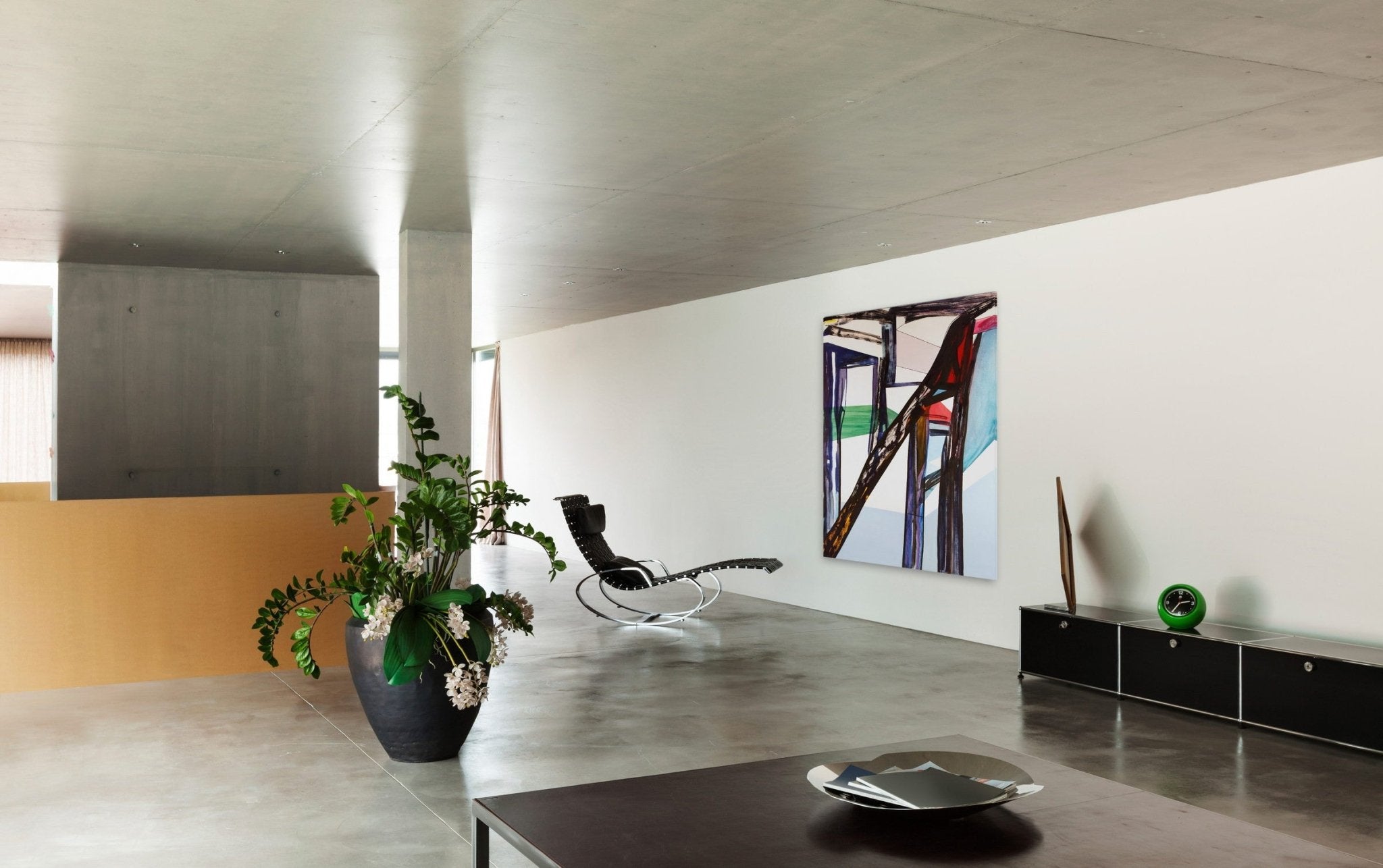 Beach House - Laura Newman - Abstract Painting - Ideelart