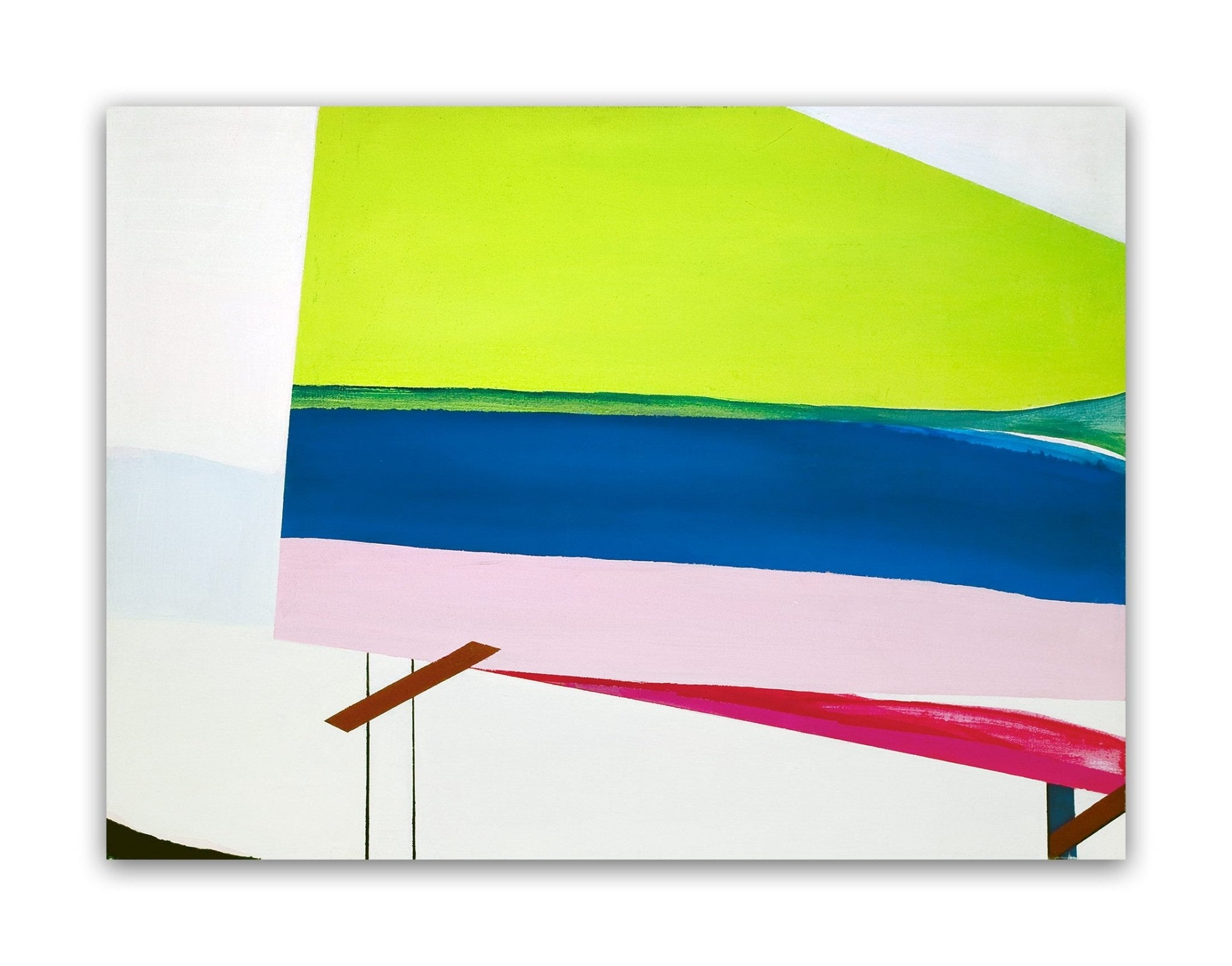 Billboard - Laura Newman - Abstract Painting - Ideelart