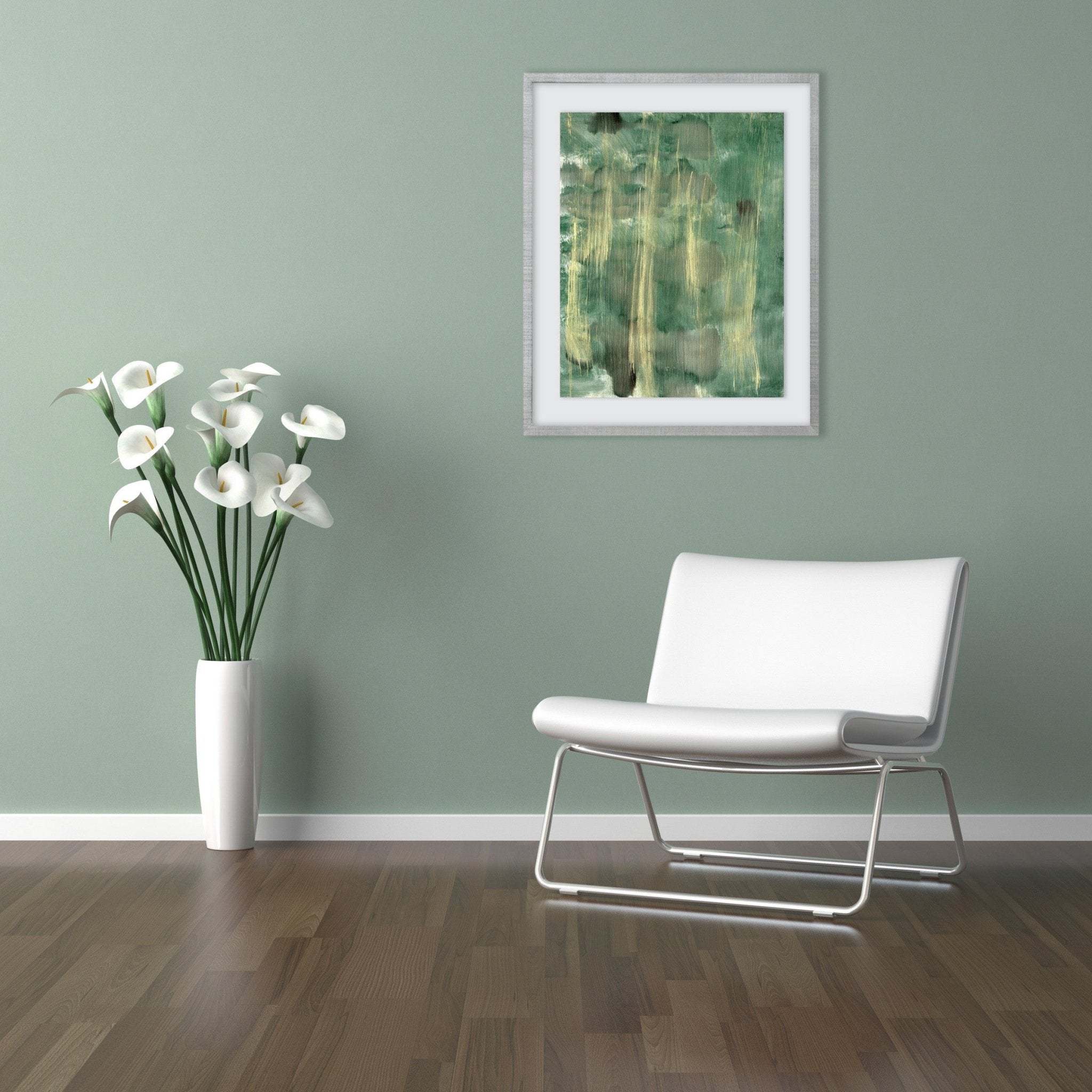 Conference of the Birds No 40 - Yari Ostovany - Abstract Painting - Ideelart