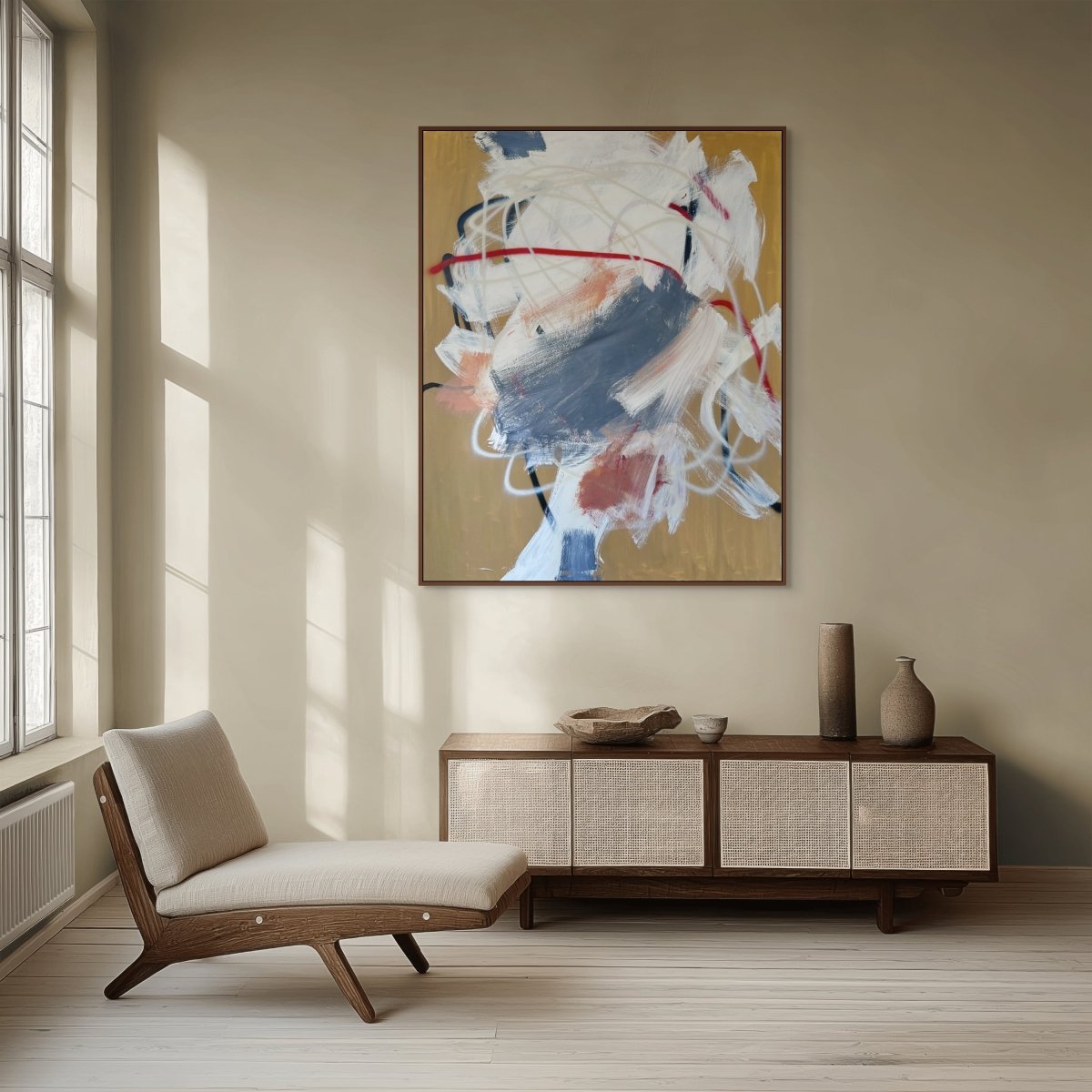 8 1/2 Bit - by Tommaso Fattovich - Abstract Painting - Ideelart