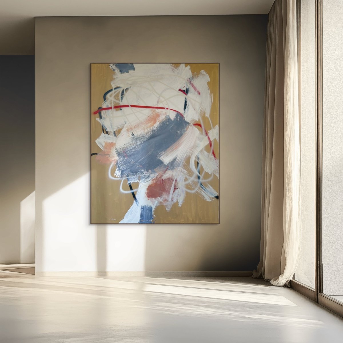 8 1/2 Bit - by Tommaso Fattovich - Abstract Painting - Ideelart