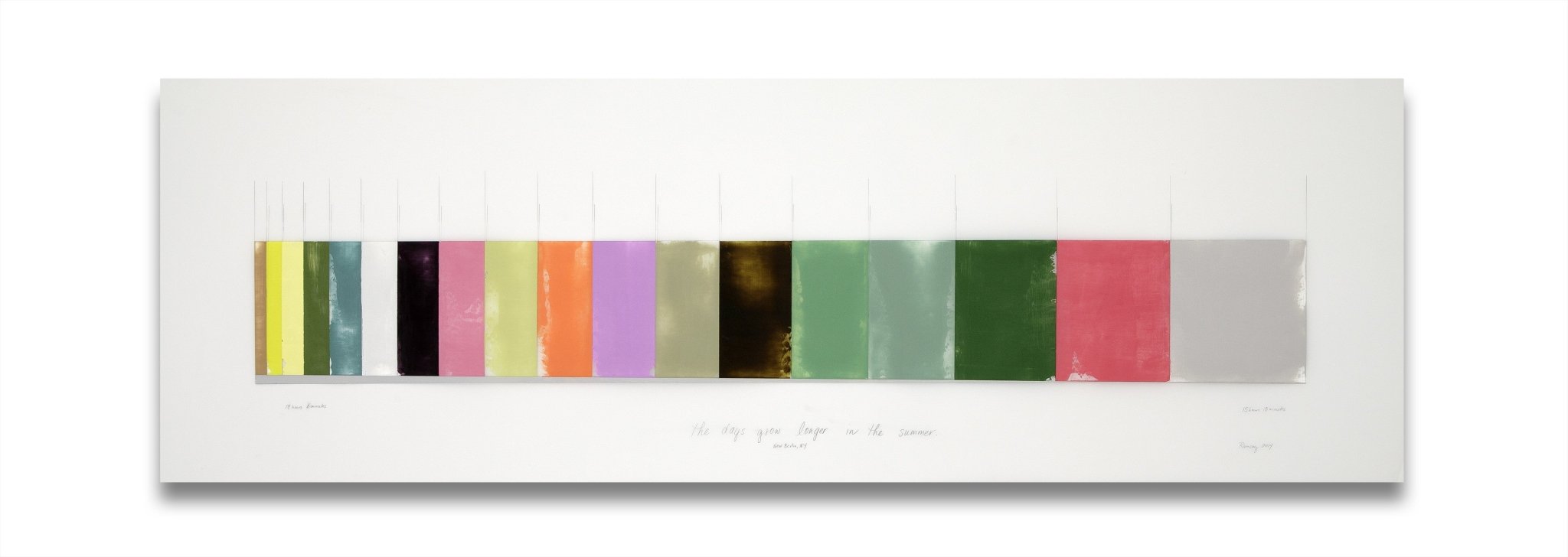 The Days Grow Longer in the Summer - Debra Ramsay - Abstract Painting - Ideelart