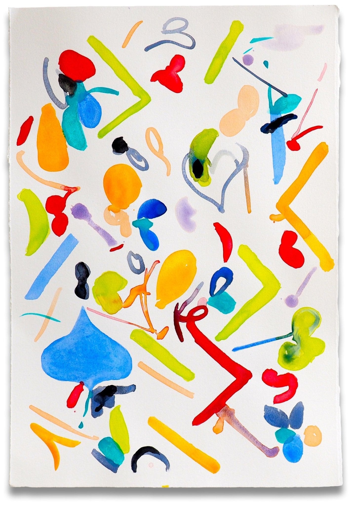 Fling 3 - Jessica Snow - Abstract Painting - Ideelart