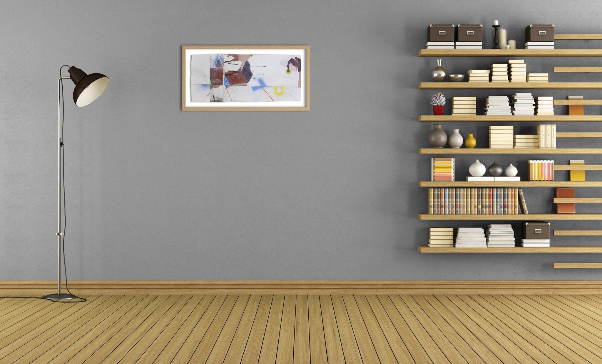 L.I.C. - Peter Soriano - Abstract Mixed Media - Ideelart