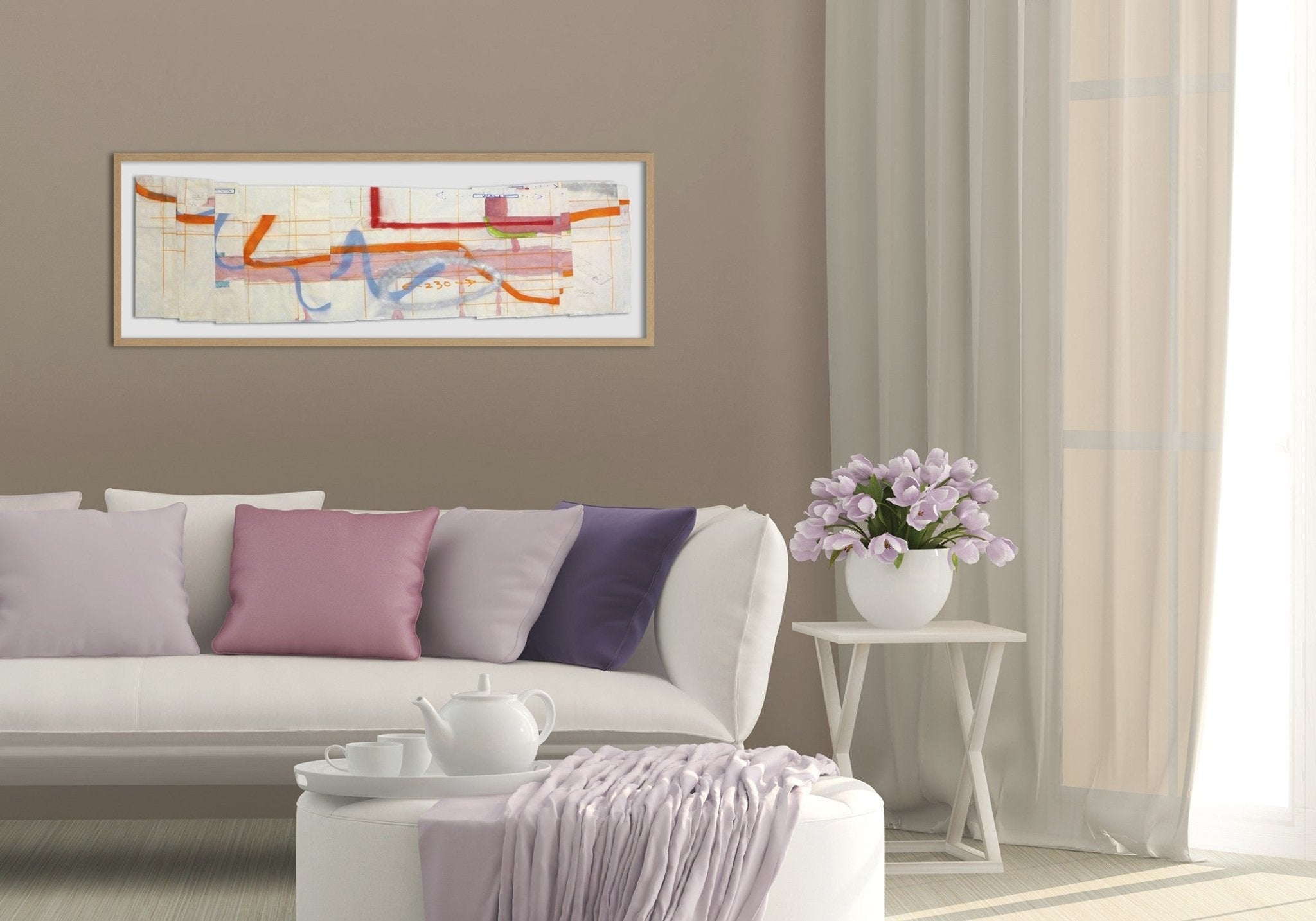 Warren 85. 18 - Peter Soriano - Abstract Mixed Media - Ideelart