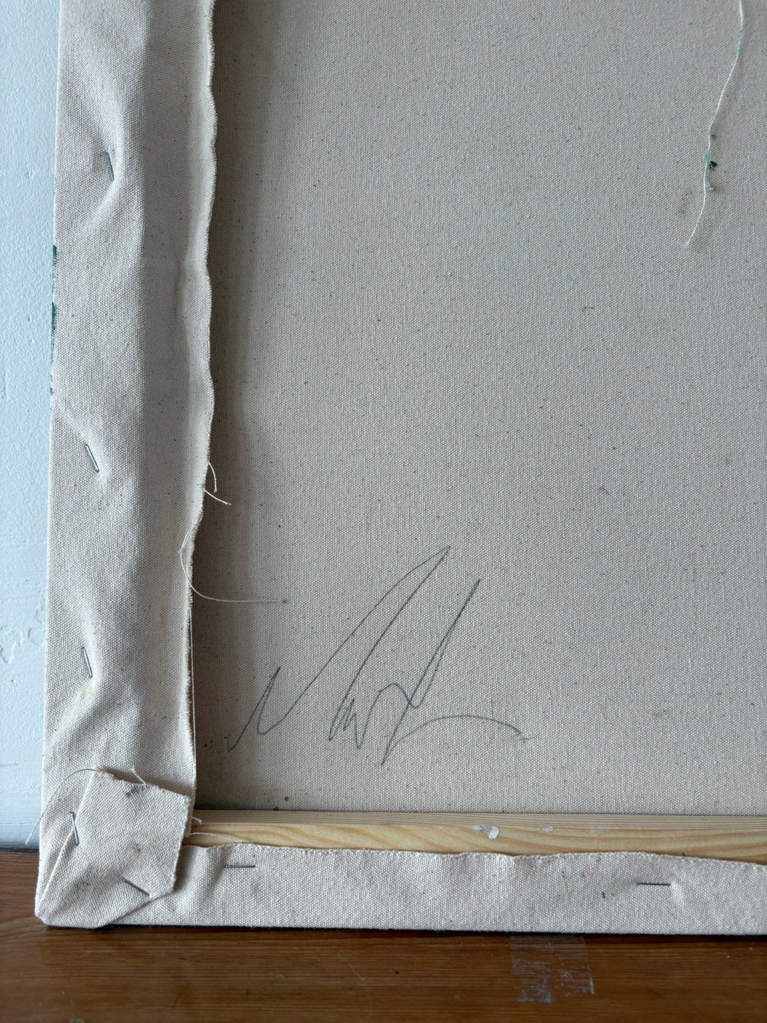 Feather duster - Marcus Aitken - Abstract Painting - Ideelart