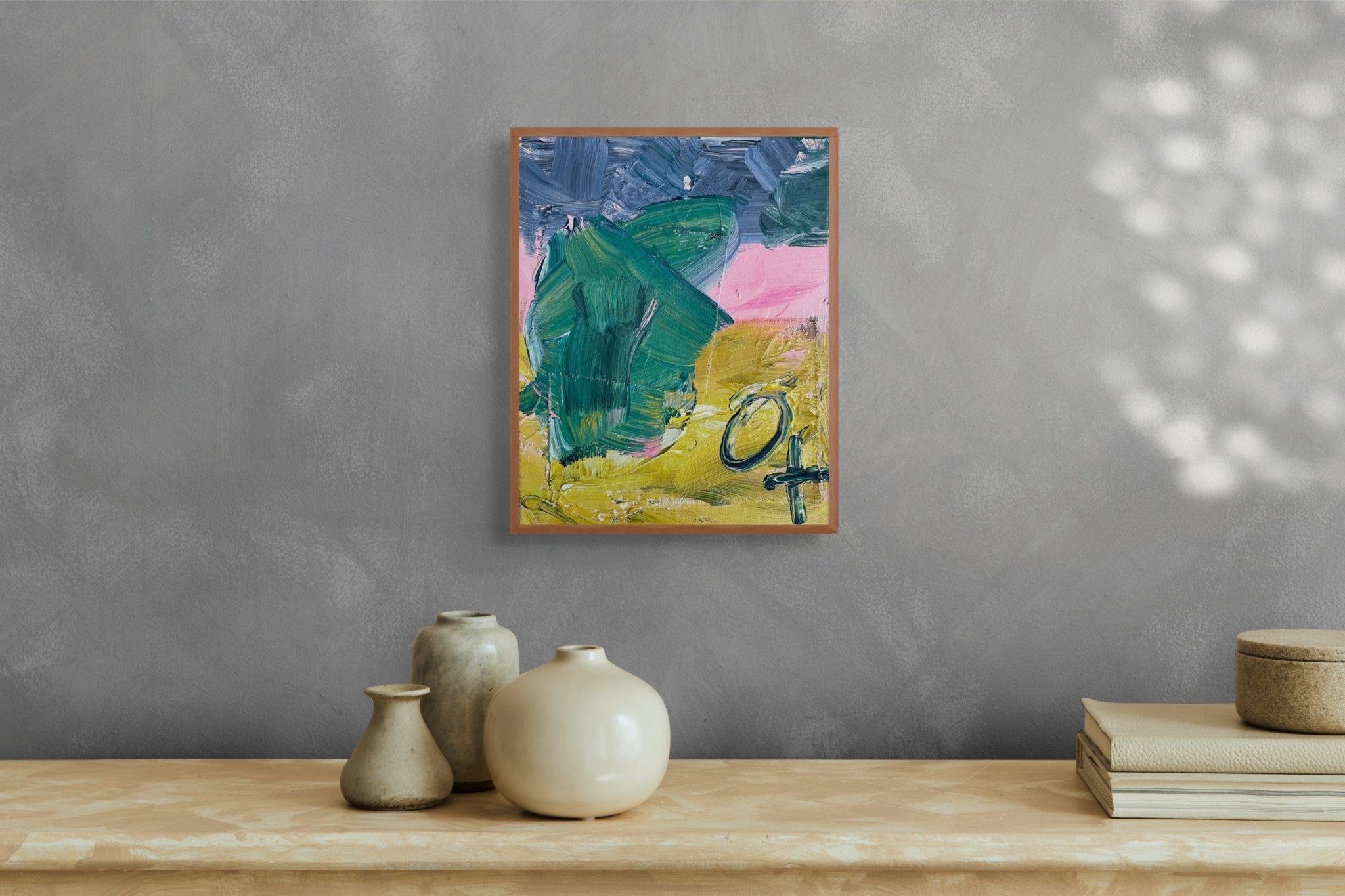 Flowers - Marcus Aitken - Abstract Painting - Ideelart