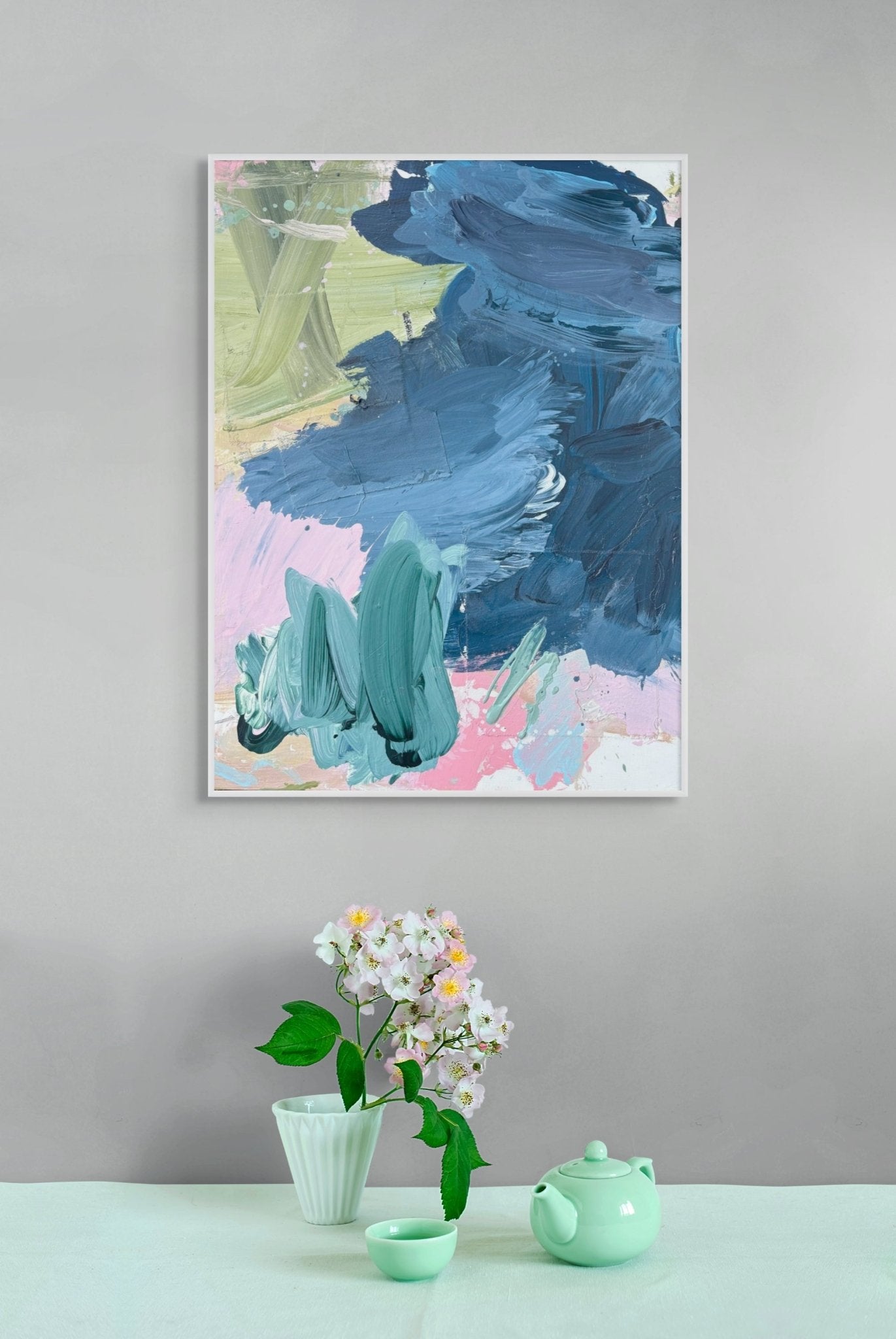 Sea legs - Marcus Aitken - Abstract Painting - Ideelart