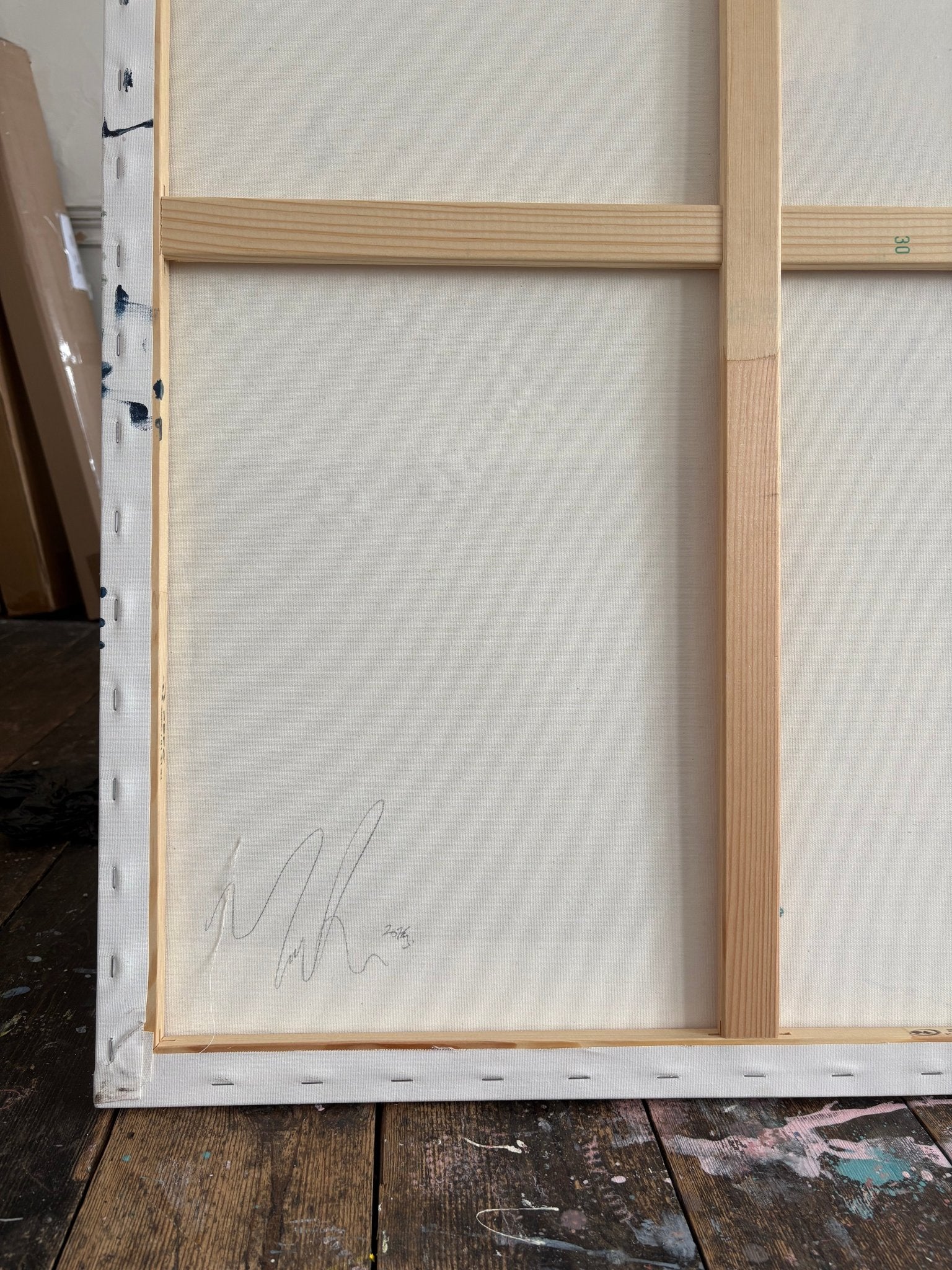 Sea legs - Marcus Aitken - Abstract Painting - Ideelart