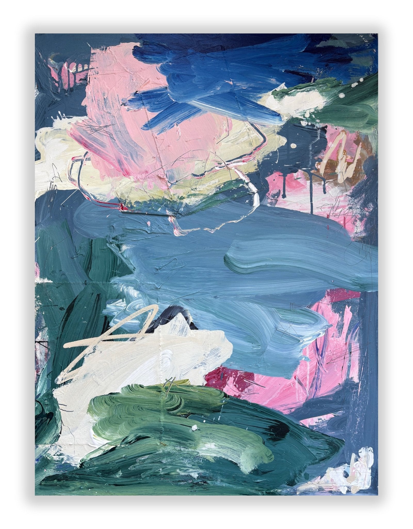 Soda - Marcus Aitken - Abstract Painting - Ideelart