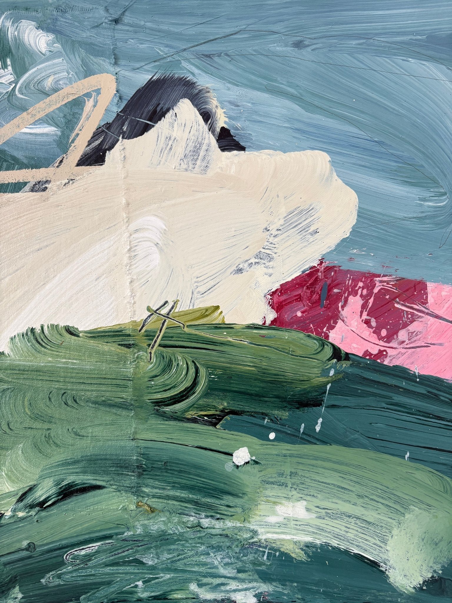 Soda - Marcus Aitken - Abstract Painting - Ideelart