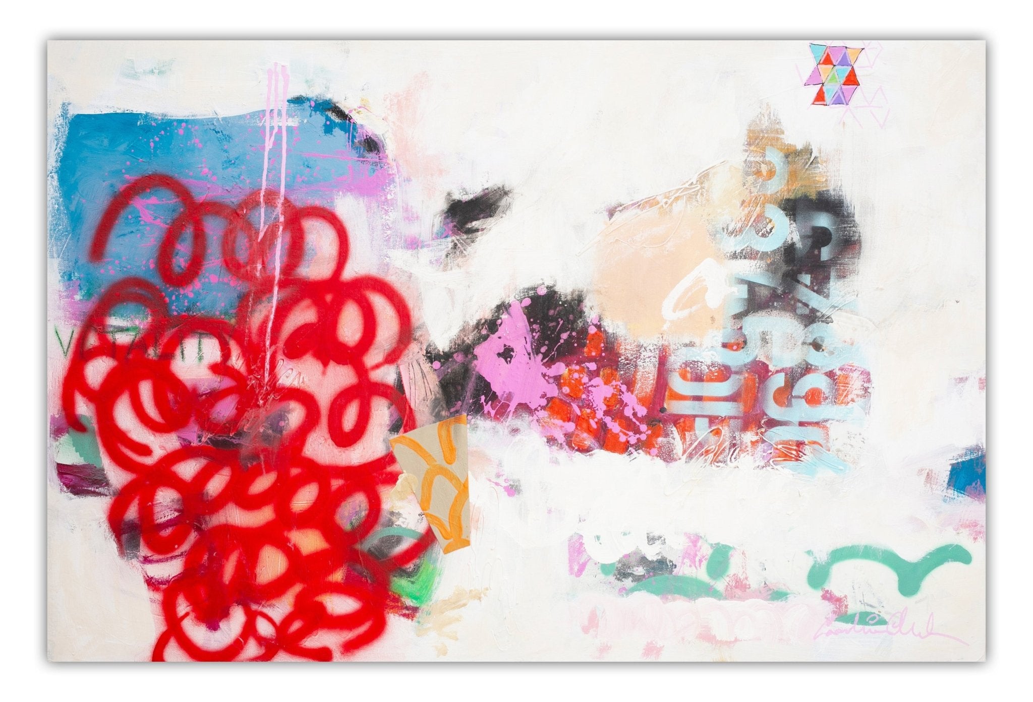 Vitality - Carolina Alotus - Abstract Painting - Ideelart