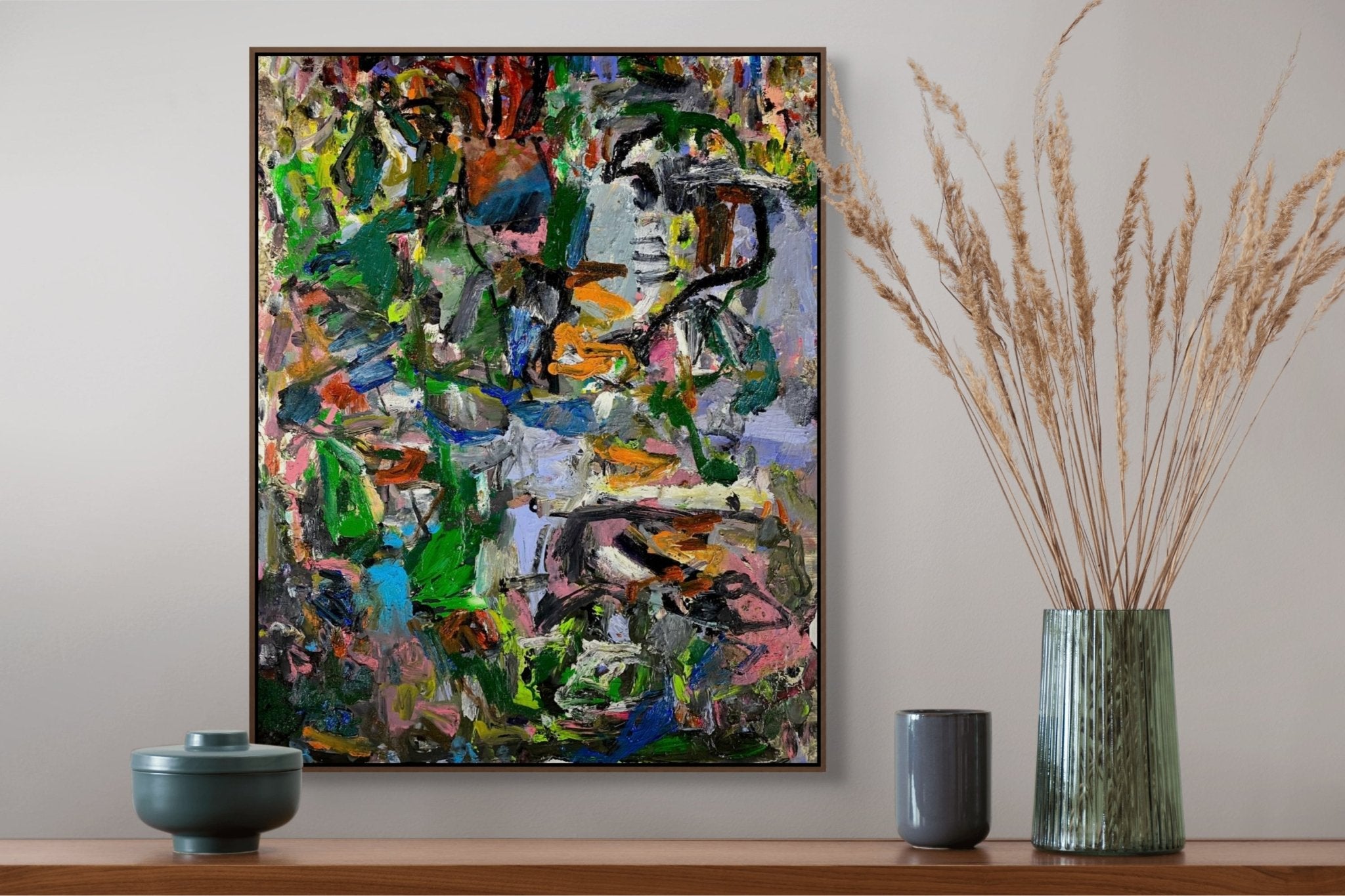 Foresaken - Karl Bielik - Abstract Painting - Ideelart