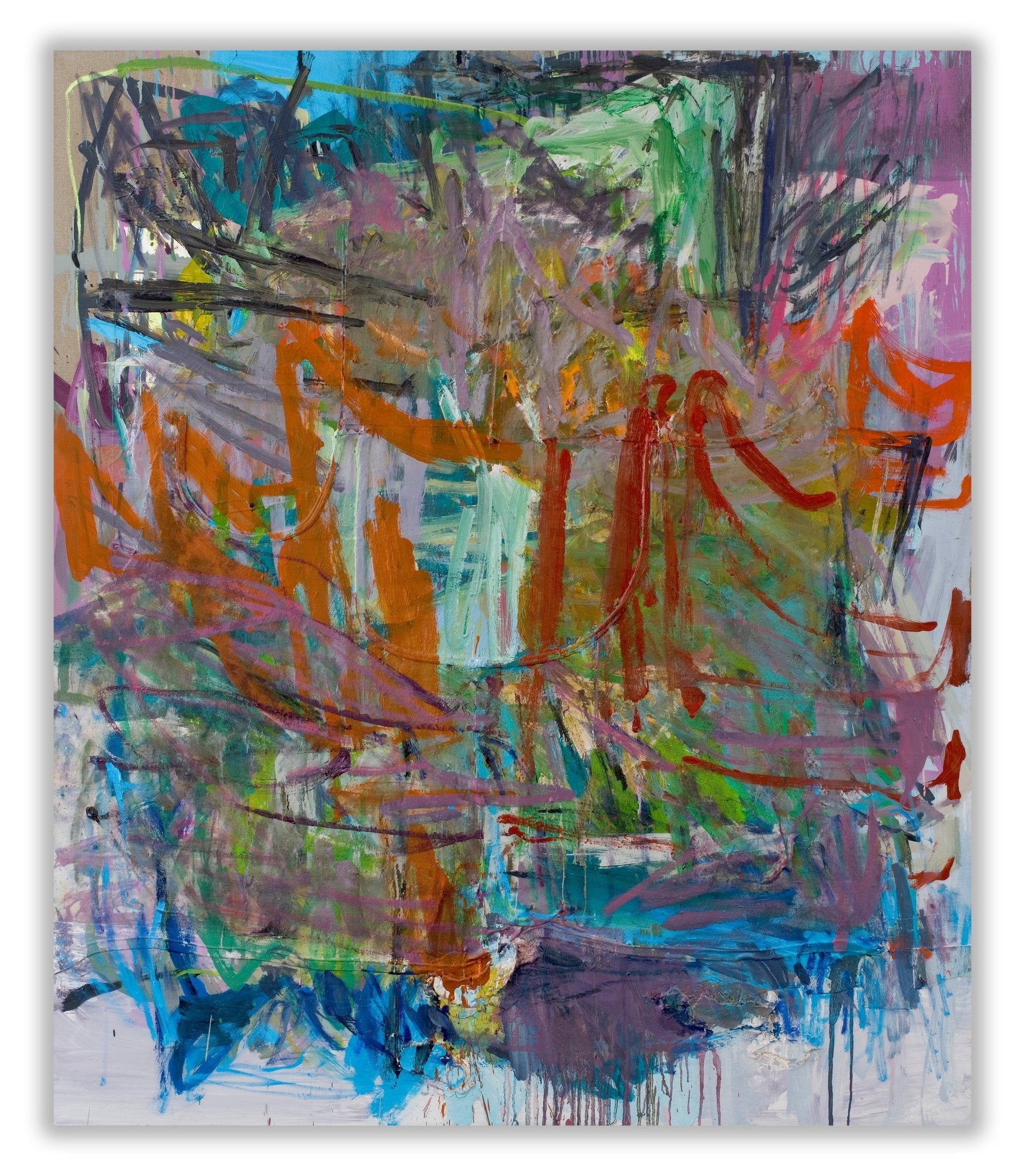 Wishbone - Karl Bielik - Abstract Painting - Ideelart