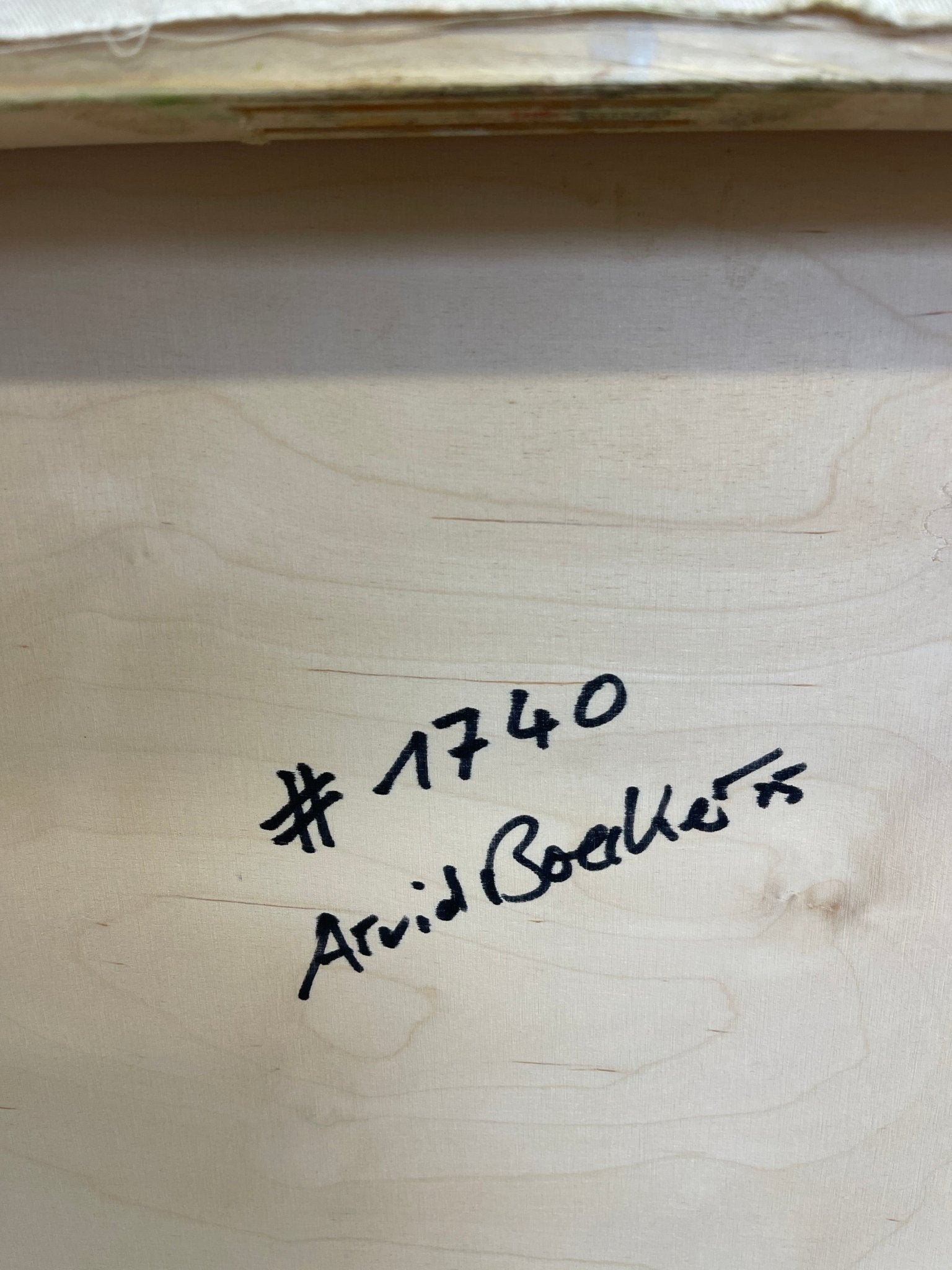 1740 - Arvid Boecker - Abstract Painting - Ideelart