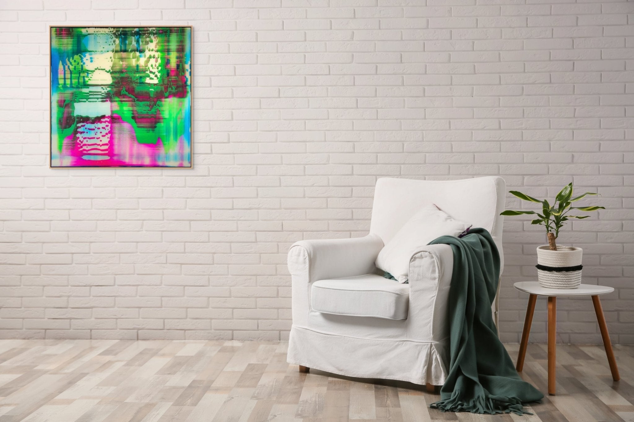 Dan Flavin - Danny Giesbers - Abstract Painting - Ideelart