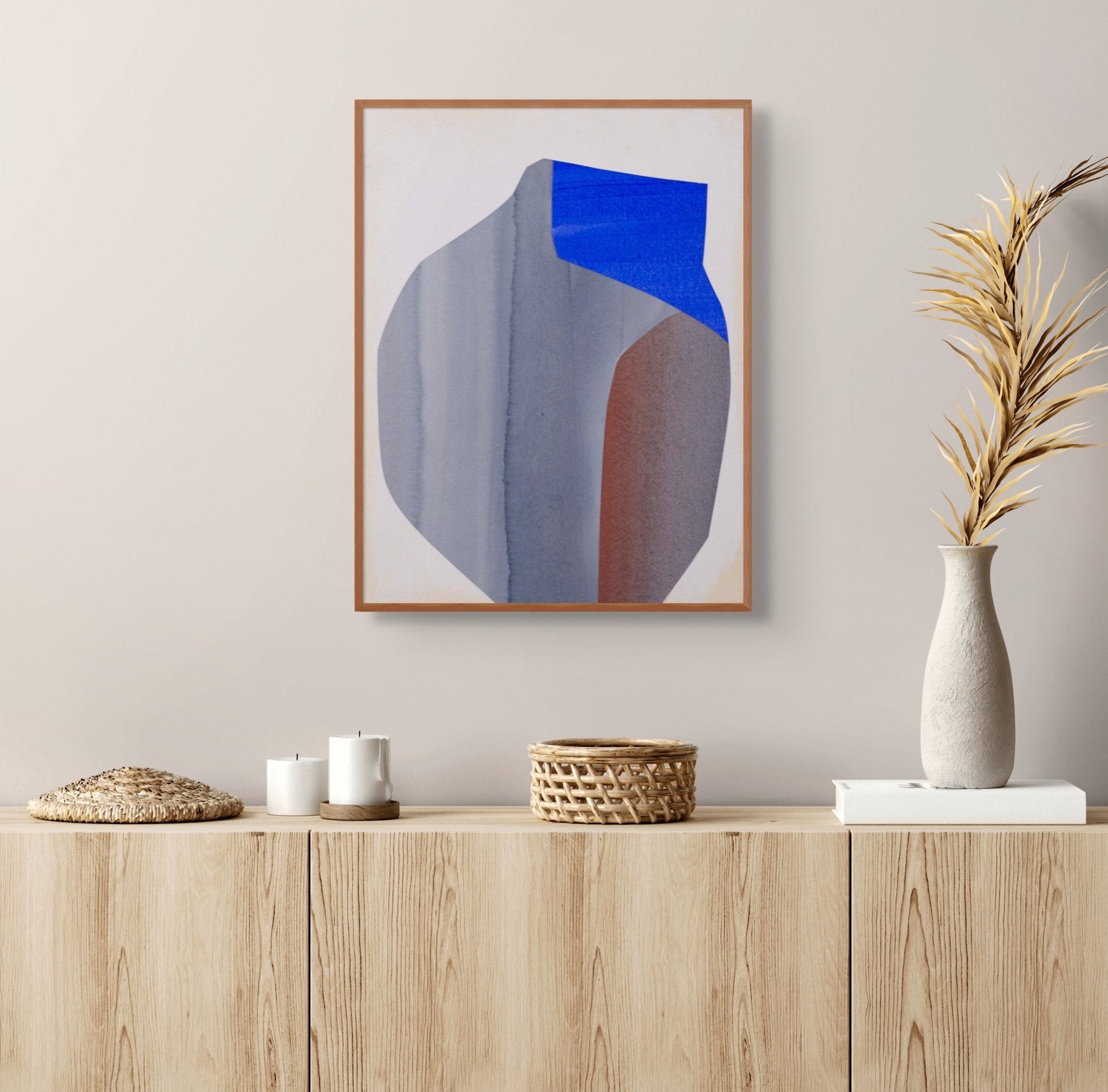 Moment - Marie de Lignerolles - Abstract Painting - Ideelart