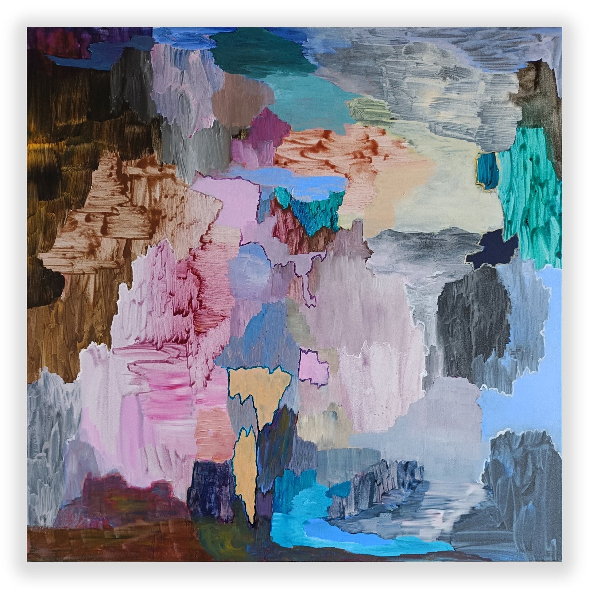 C11.2025 - Antony Densham - Abstract Painting - Ideelart