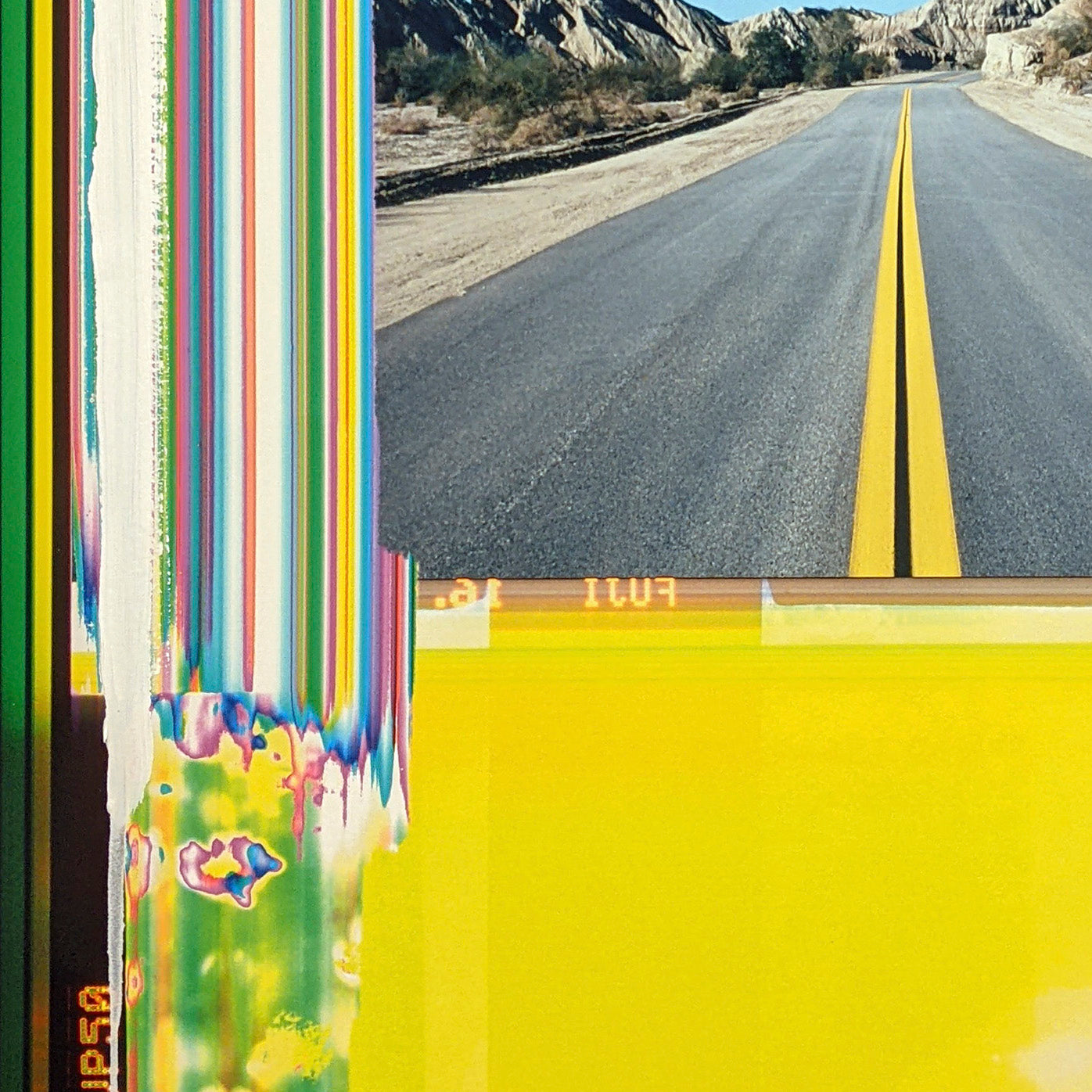 Desert canyon road