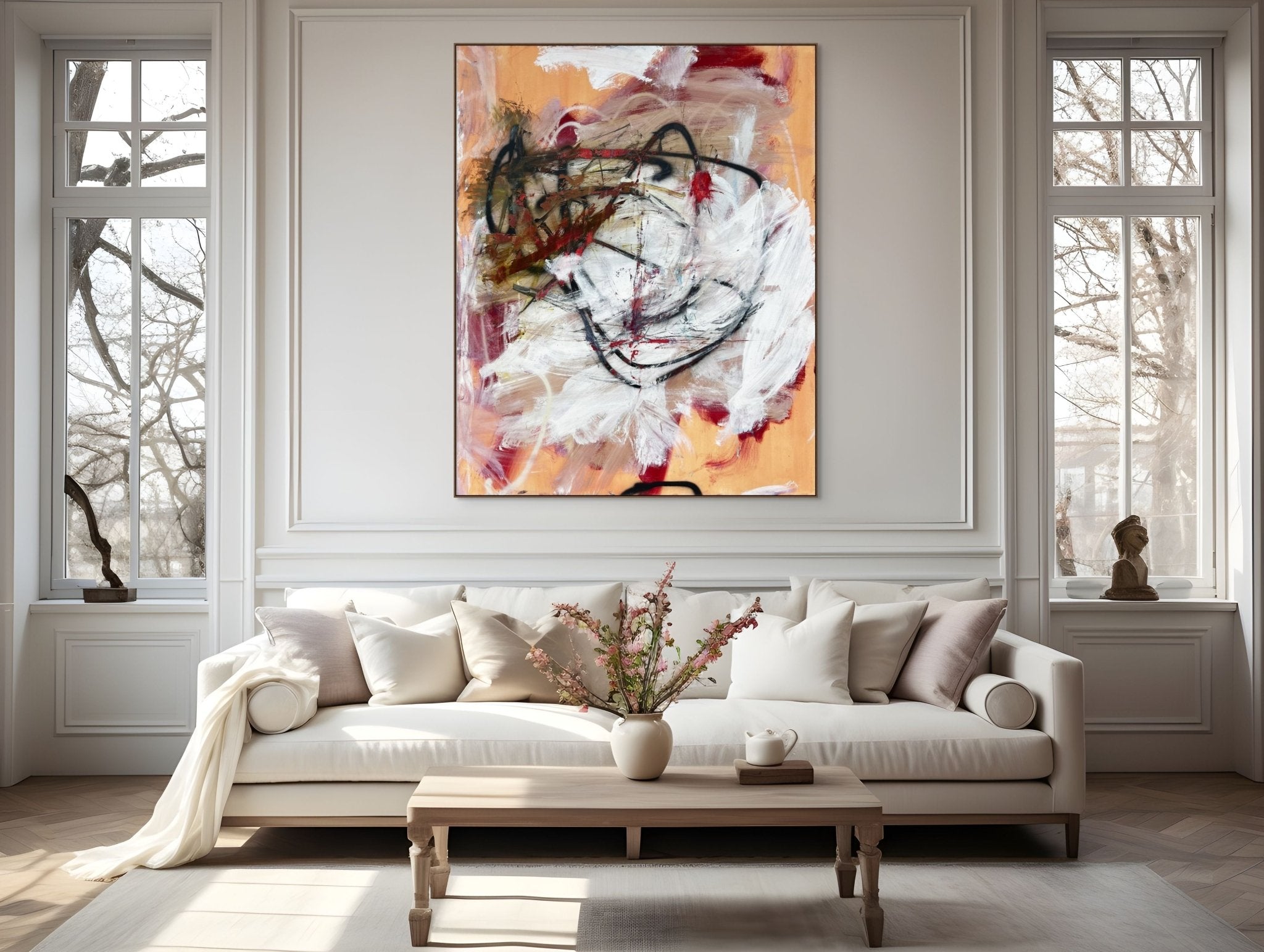 Wild Strawberry - Tommaso Fattovich - Abstract Painting - Ideelart