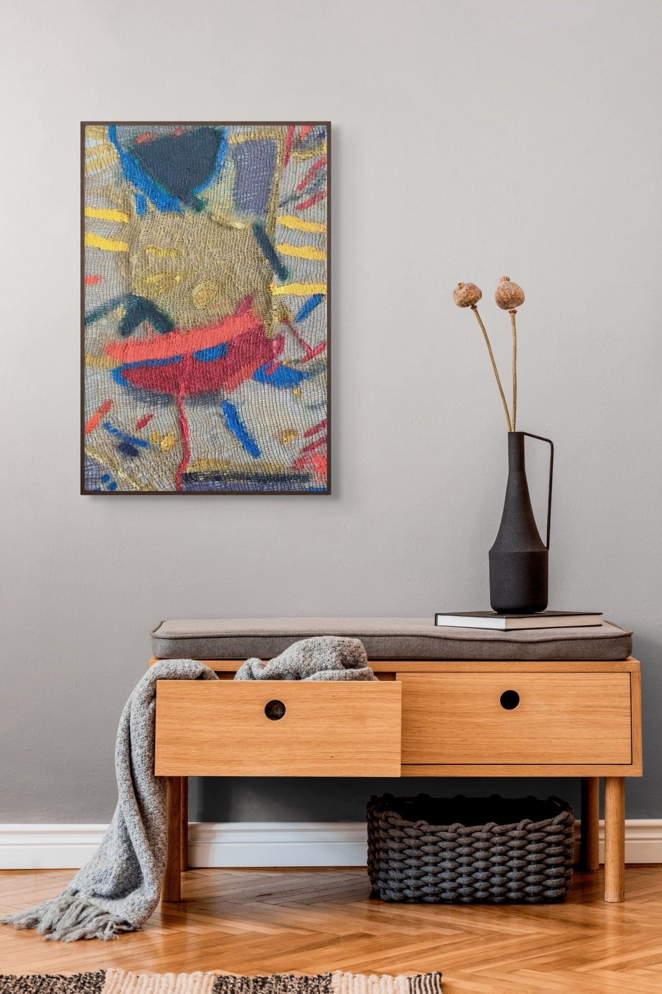 Crack Loud - Anthony Frost - Abstract Painting - Ideelart