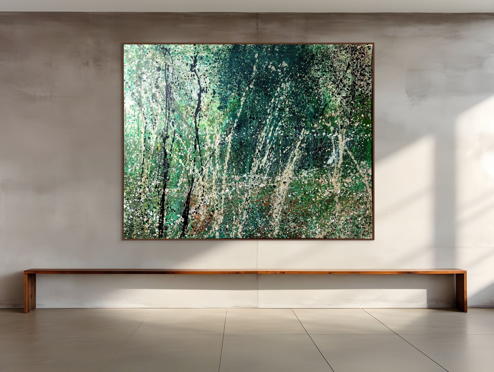 A clear message - Reiner Heidorn - Abstract Painting - Ideelart