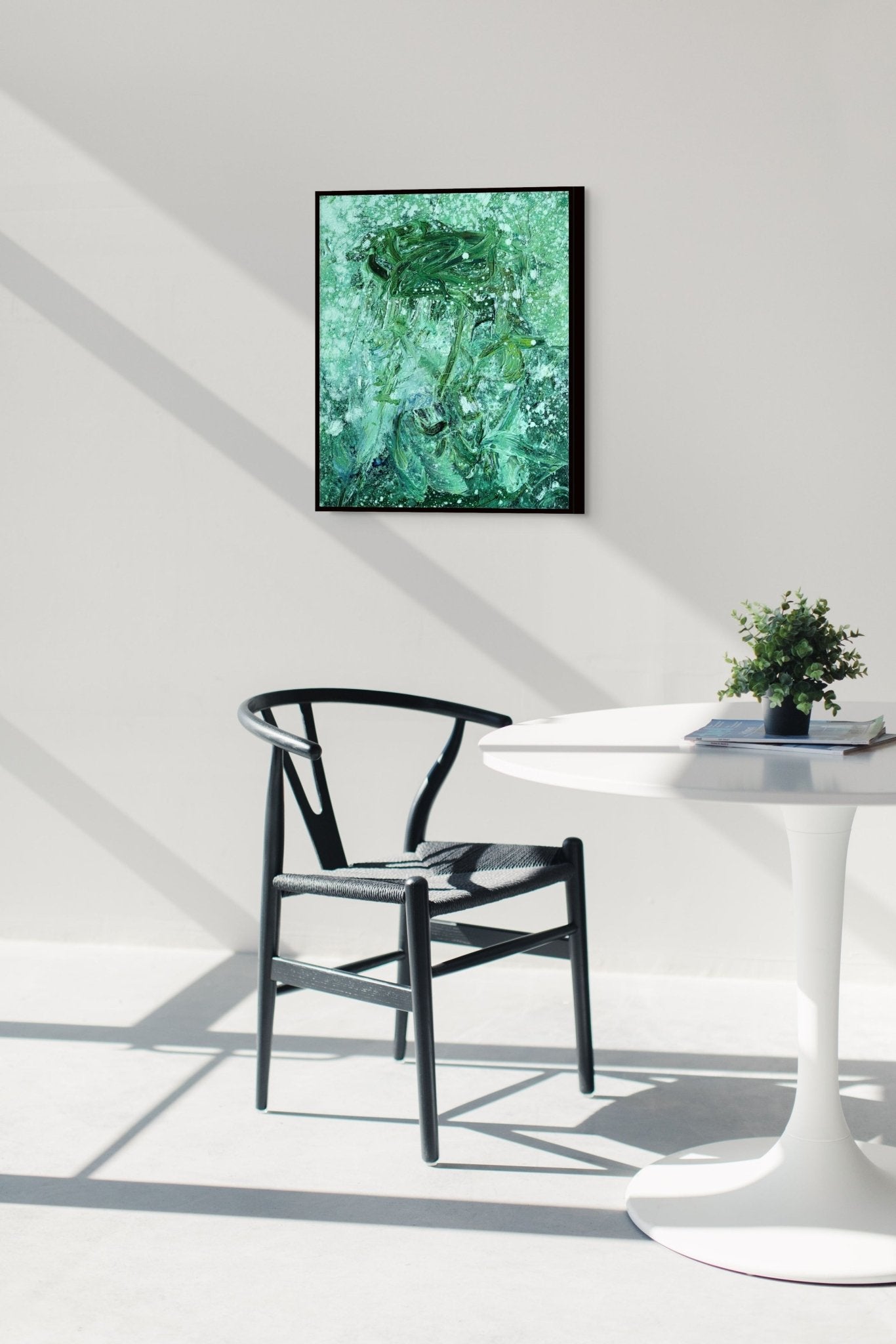 Fruit of wrath 2 - Reiner Heidorn - Abstract Painting - Ideelart