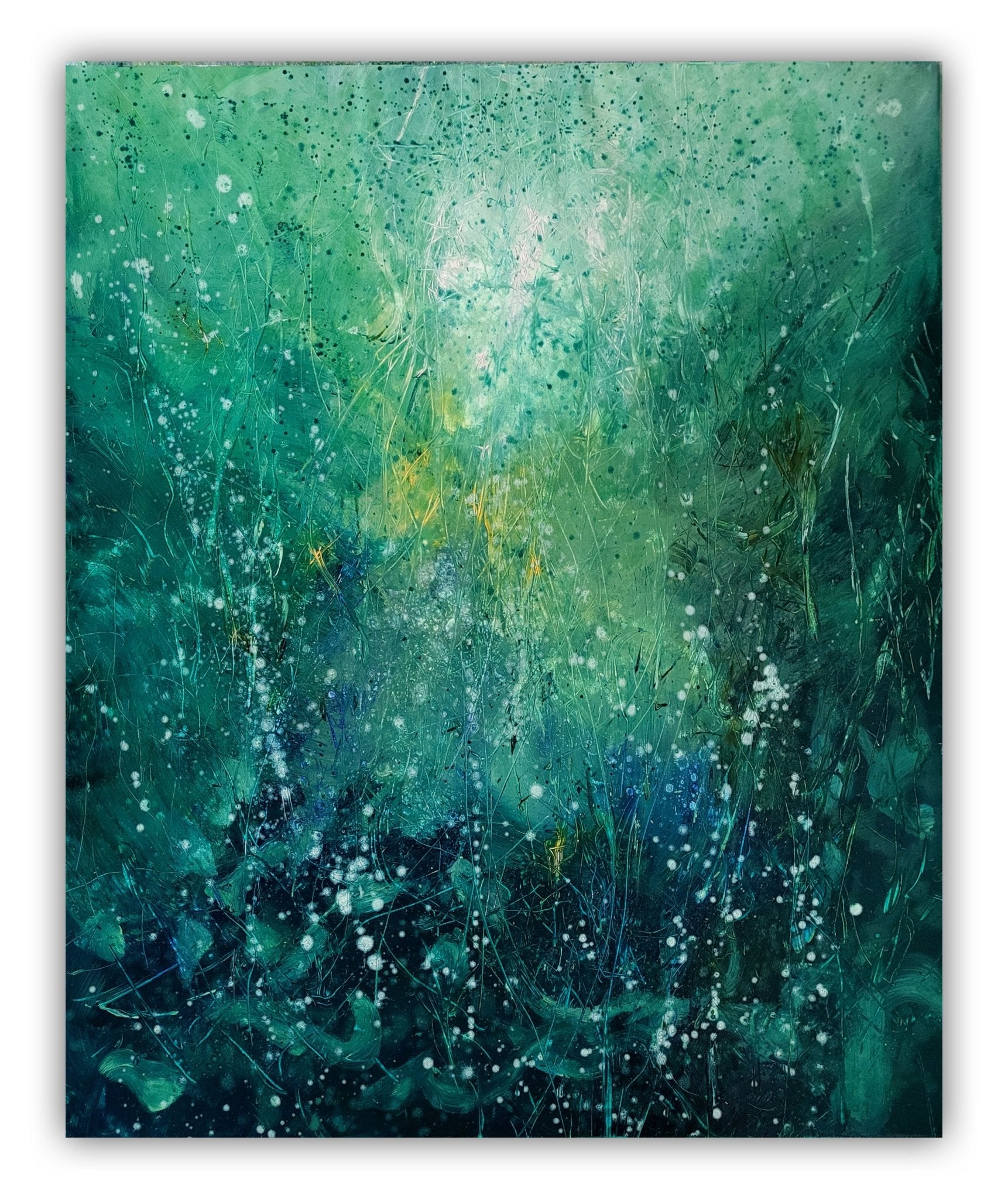 Innocence of propagation - Reiner Heidorn - Abstract Painting - Ideelart