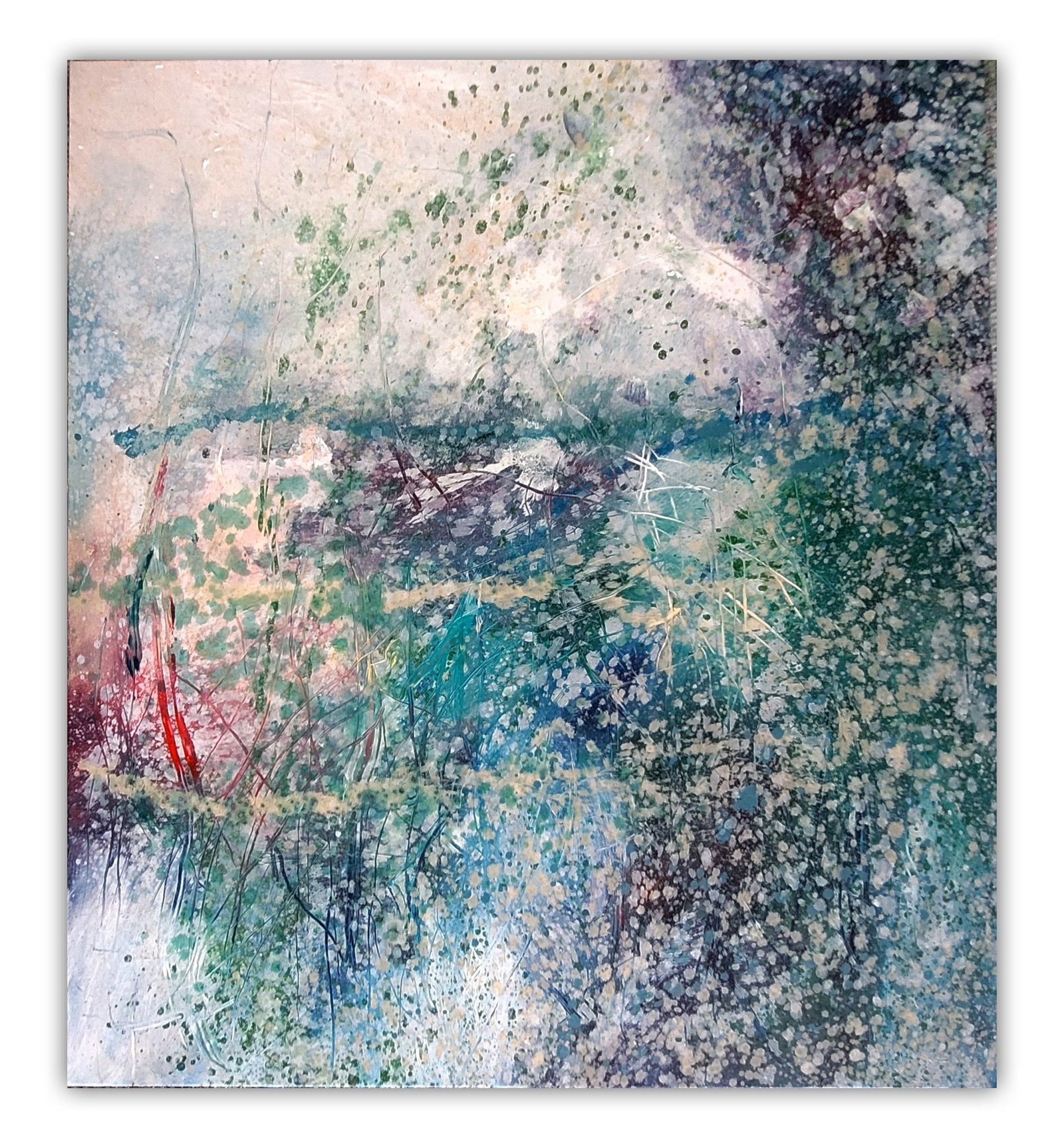 New balance - Reiner Heidorn - Abstract Painting - Ideelart