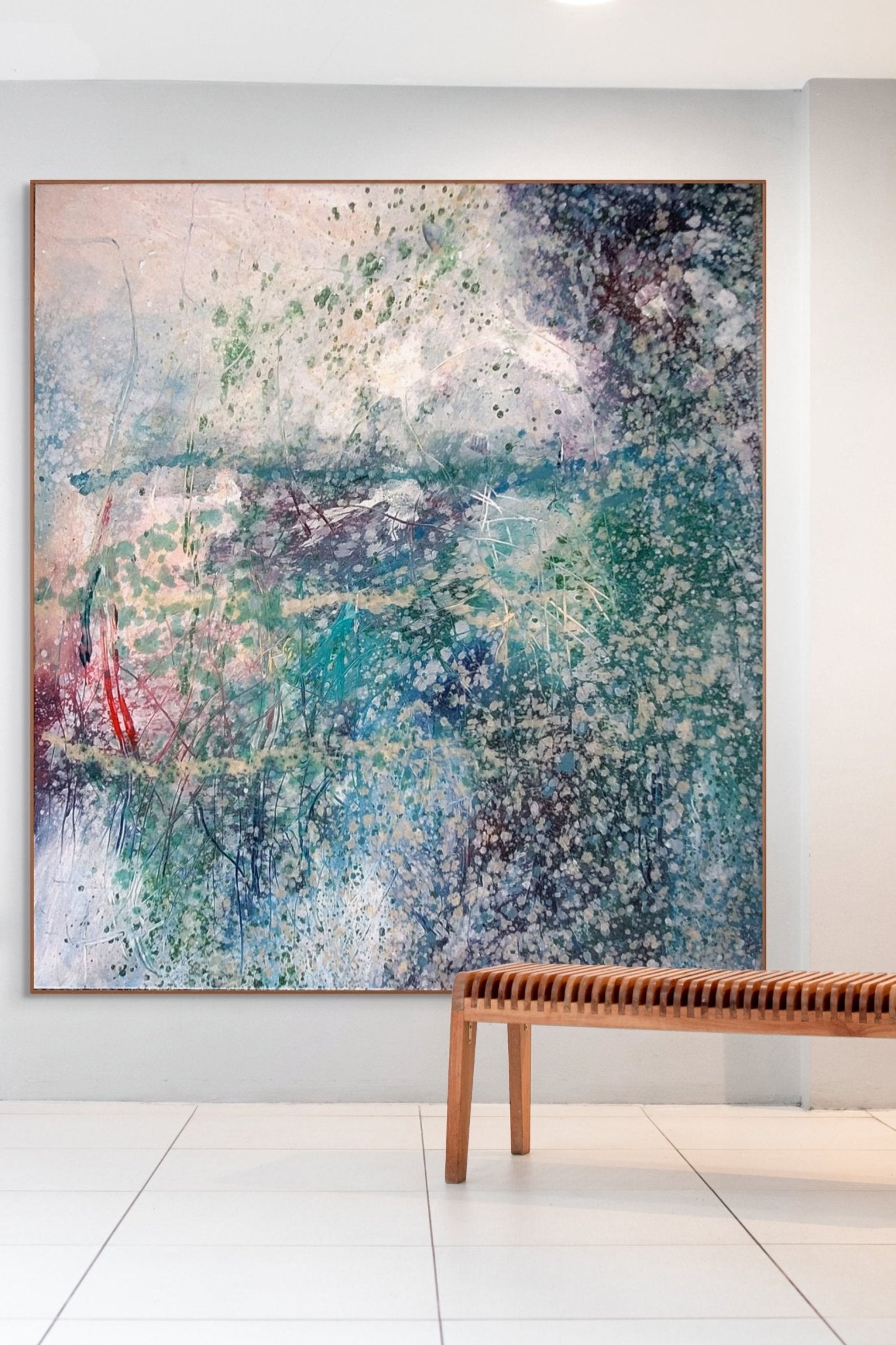 New balance - Reiner Heidorn - Abstract Painting - Ideelart