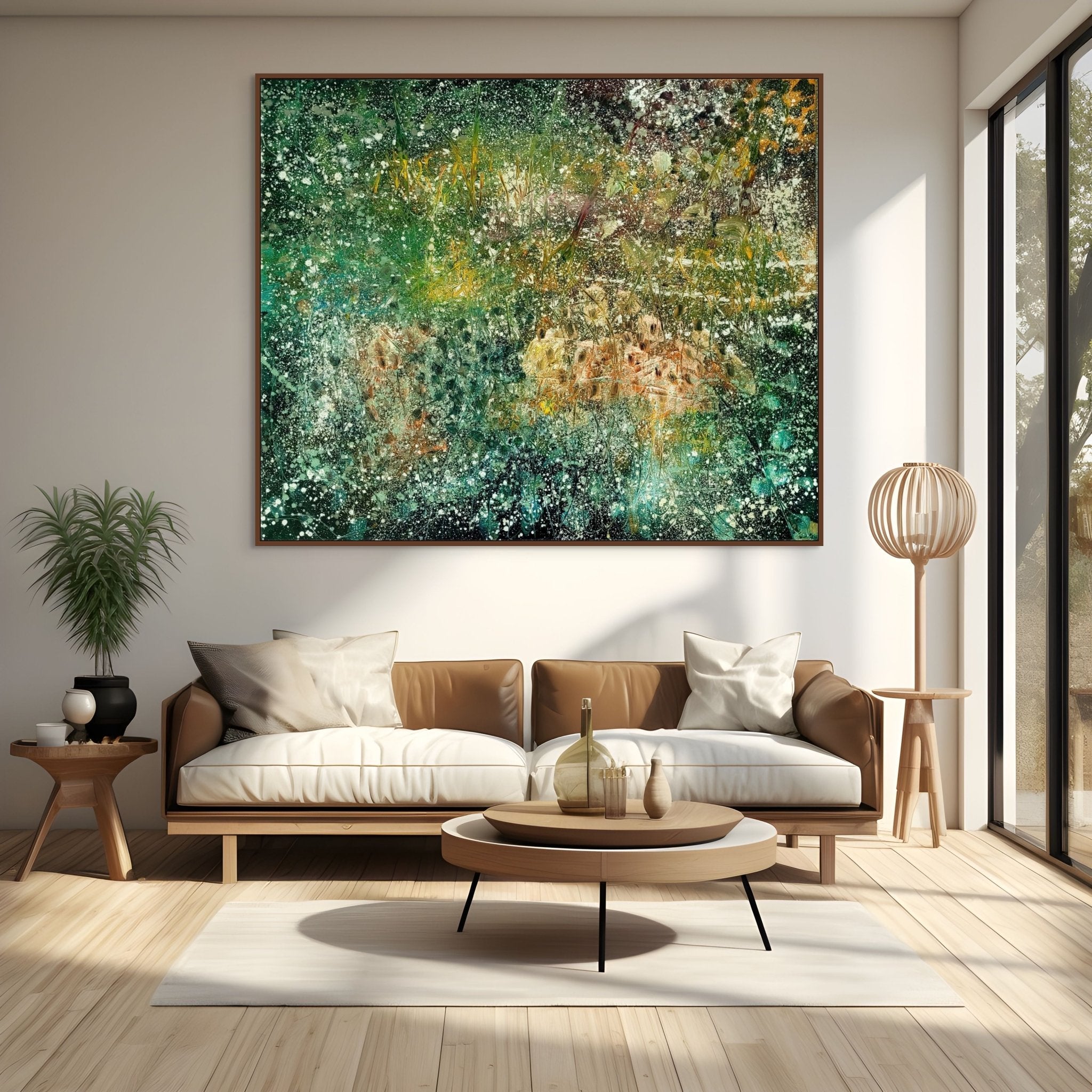 Richgarden - Reiner Heidorn - Abstract Painting - Ideelart