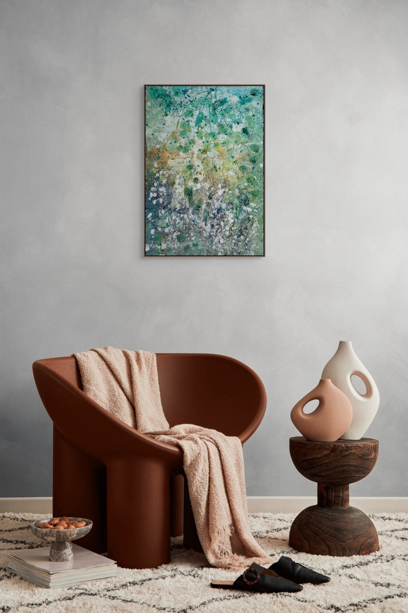 Unspecific rank 1 - Reiner Heidorn - Abstract Painting - Ideelart