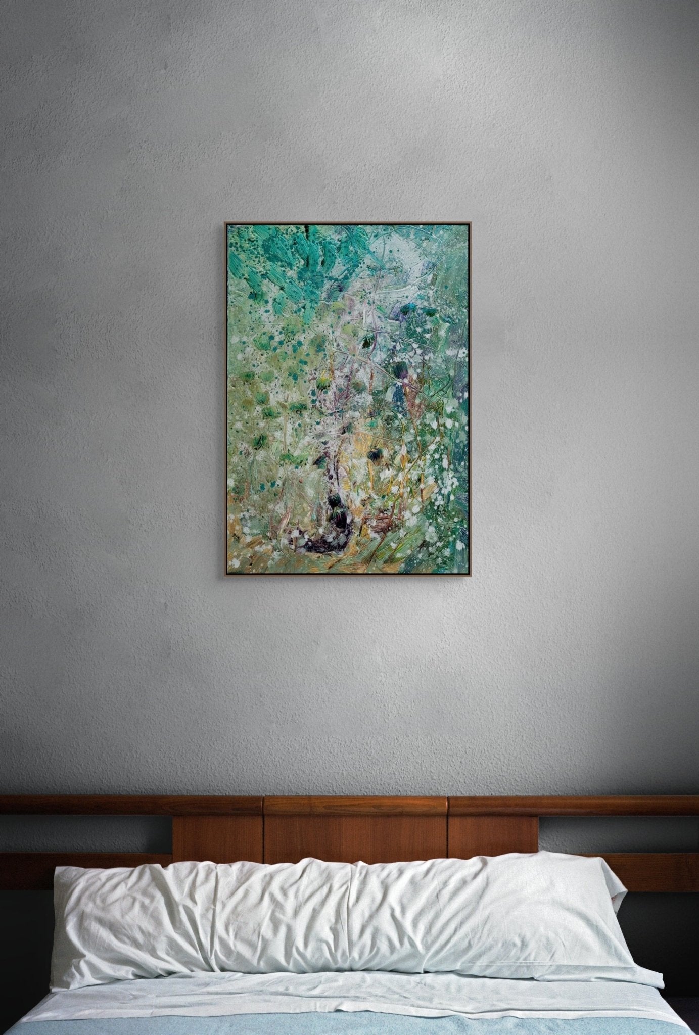 Unspecific rank 2 - Reiner Heidorn - Abstract Painting - Ideelart