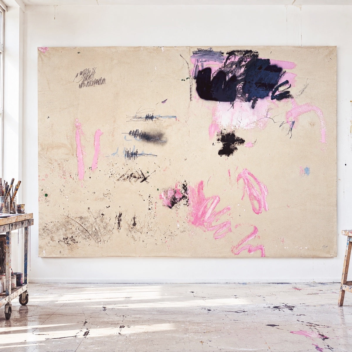 All the rooms we left unfinished