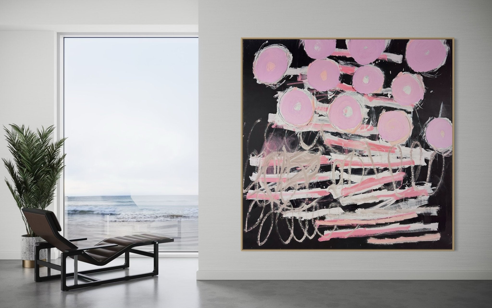 Diary of a cowgirl - Manuela Karin Knaut - Abstract Painting - Ideelart