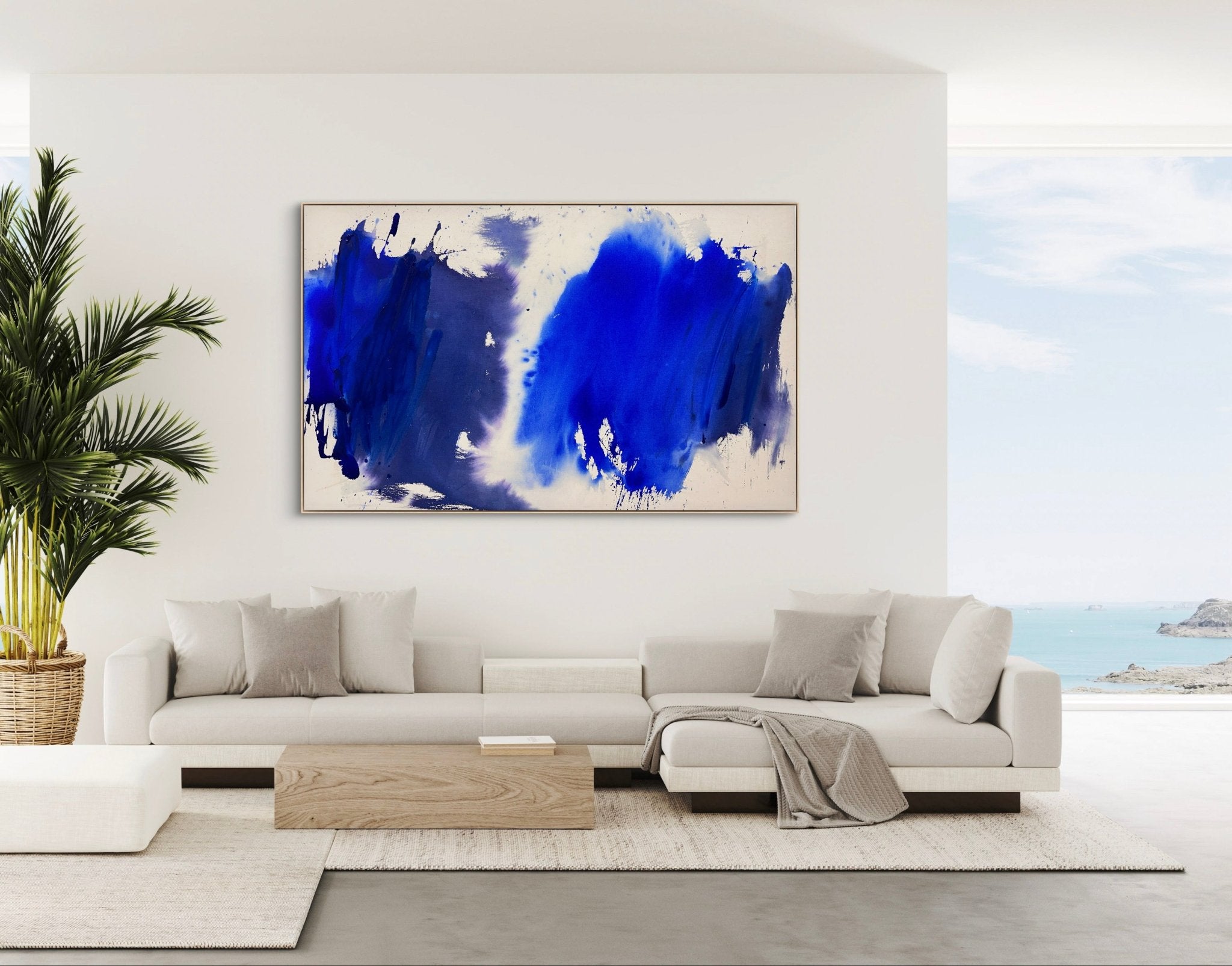 Where the sky falls - Manuela Karin Knaut - Abstract Painting - Ideelart