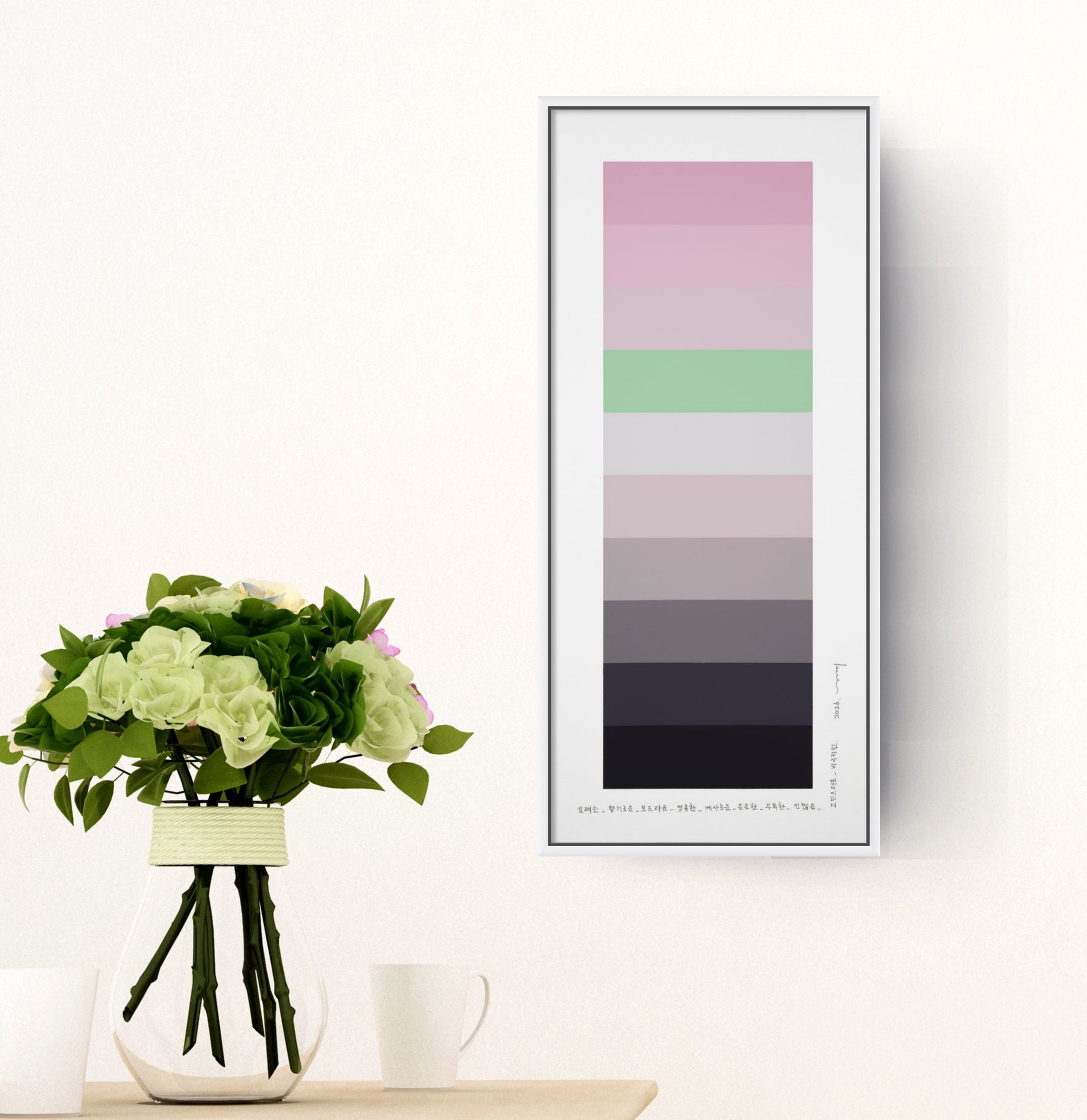 Emotional color chart 261