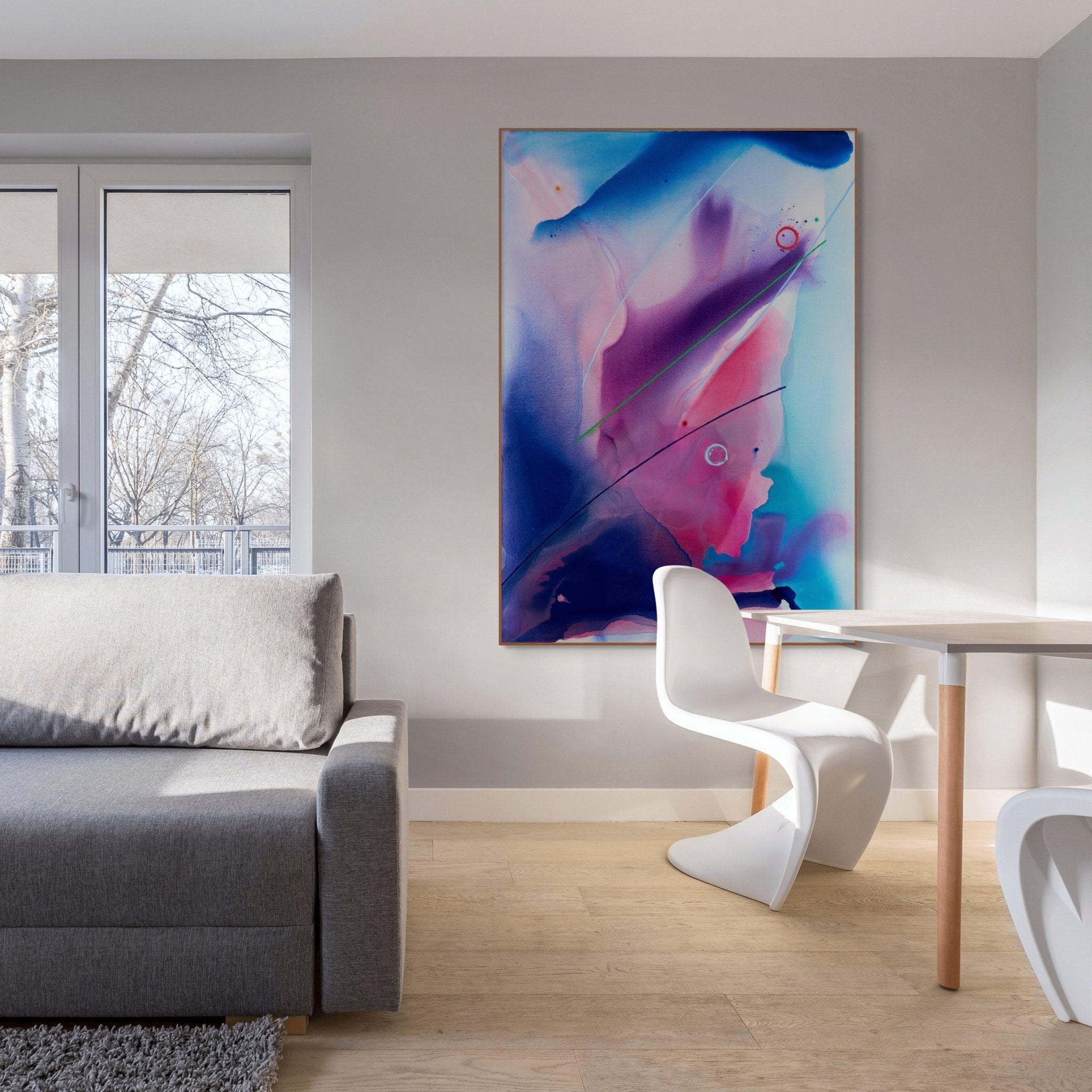 Sinneswelt_AMP52 - Kyong Lee - Abstract Painting - Ideelart