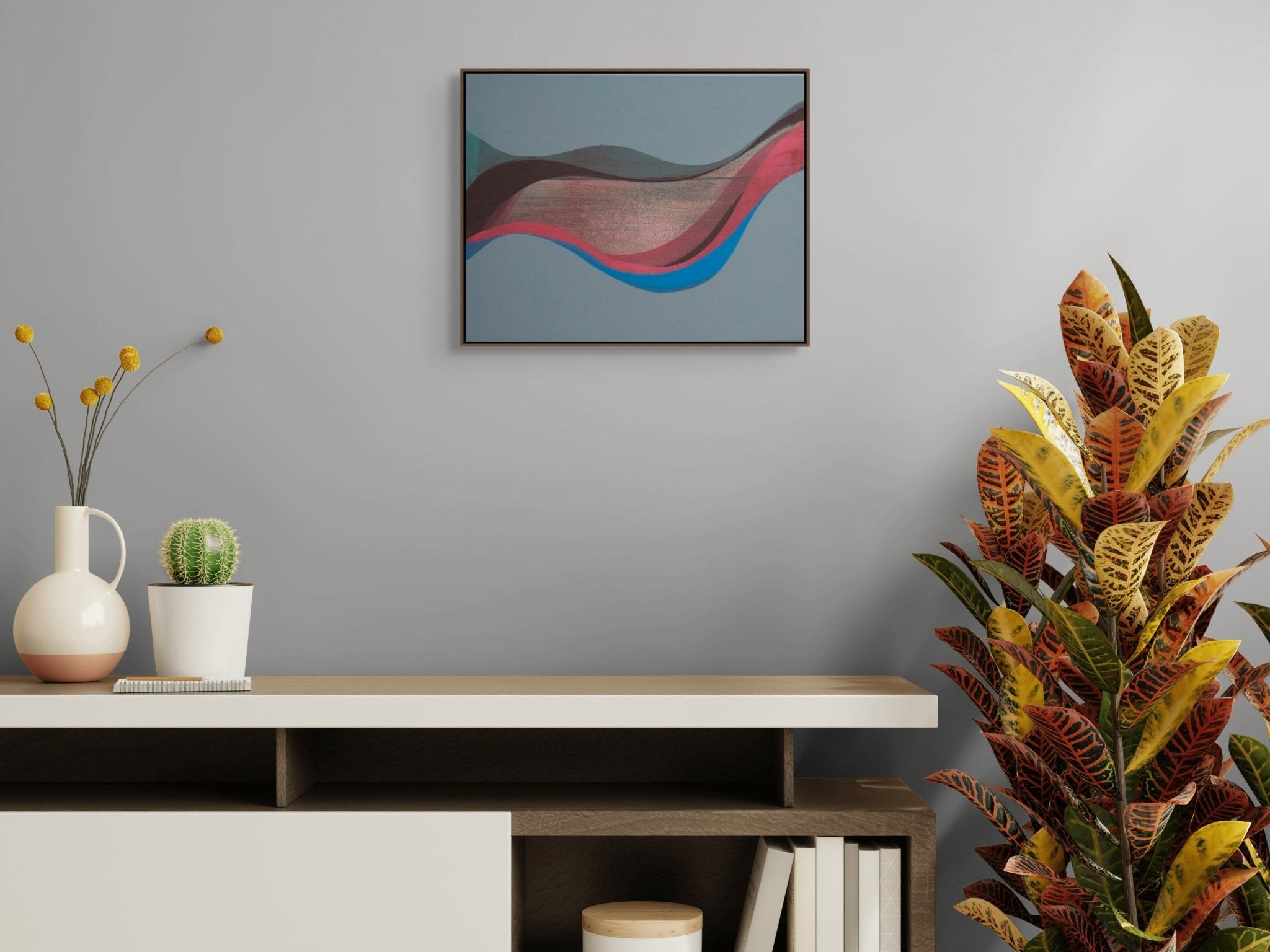 Leeway - Margaret Neill - Abstract Painting - Ideelart