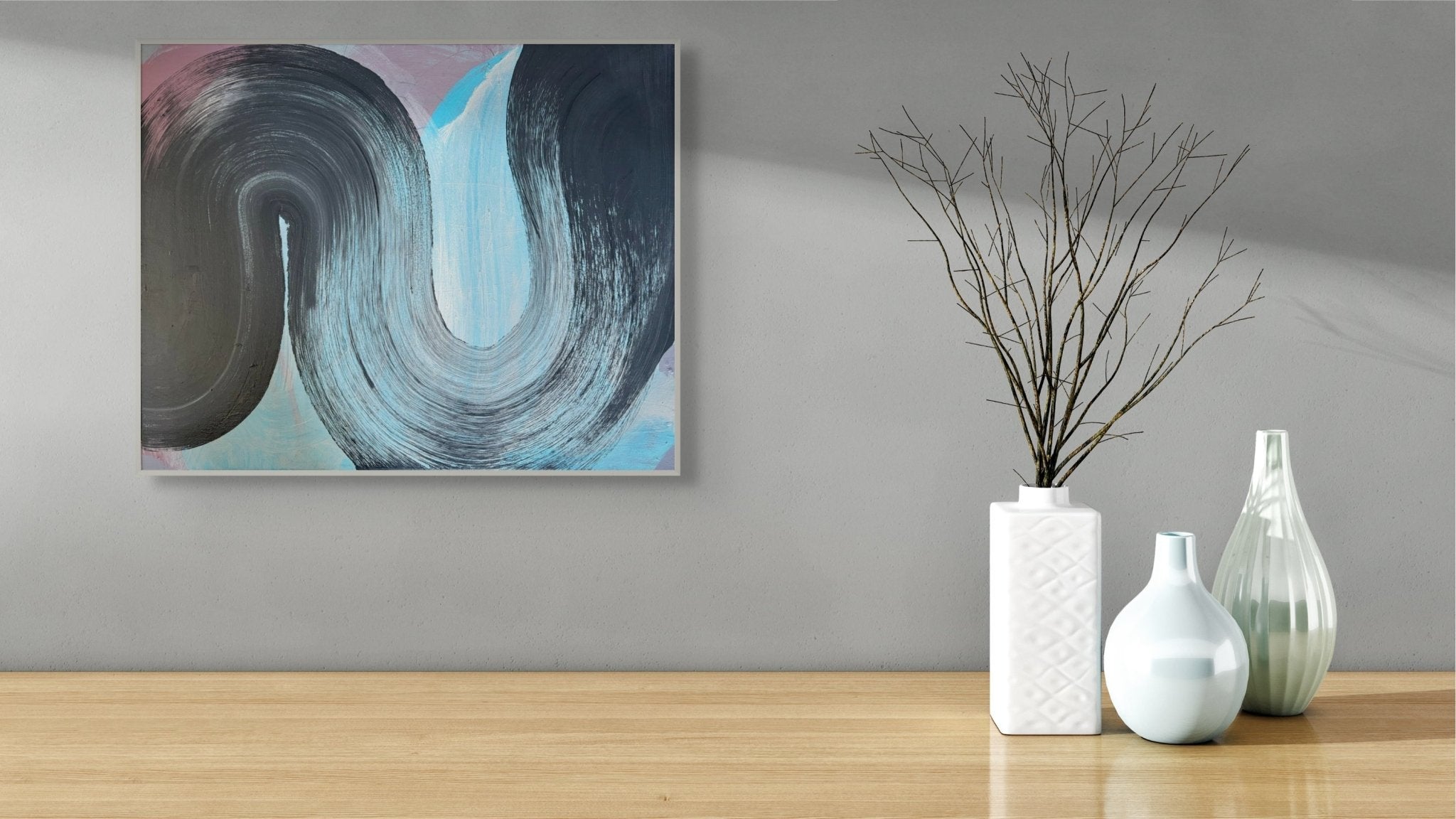 Scopo - Margaret Neill - Abstract Painting - Ideelart